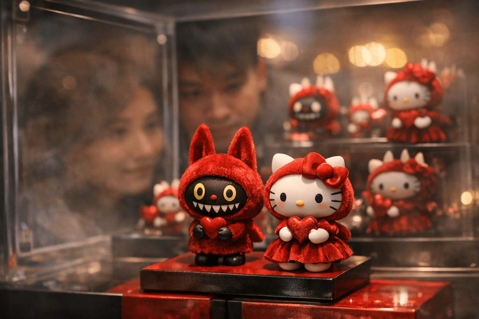 Alibaba Profiles 387-Unit Sanrio × Pop Mart Hello Kitty Labubu Red Velvet
