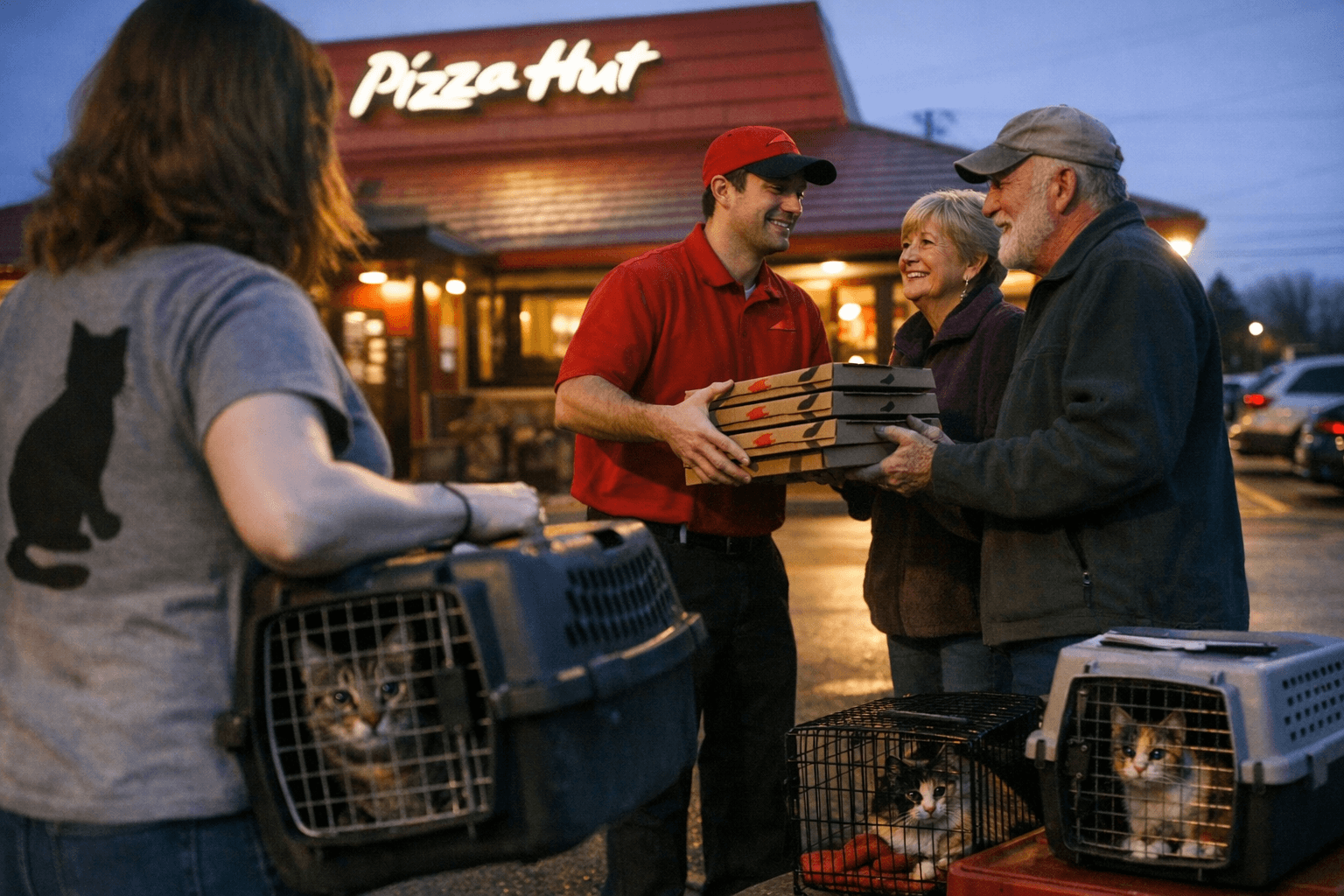 Norwalk Pizza Hut Fundraiser March 10 Donates 20% to Whiskers TNR