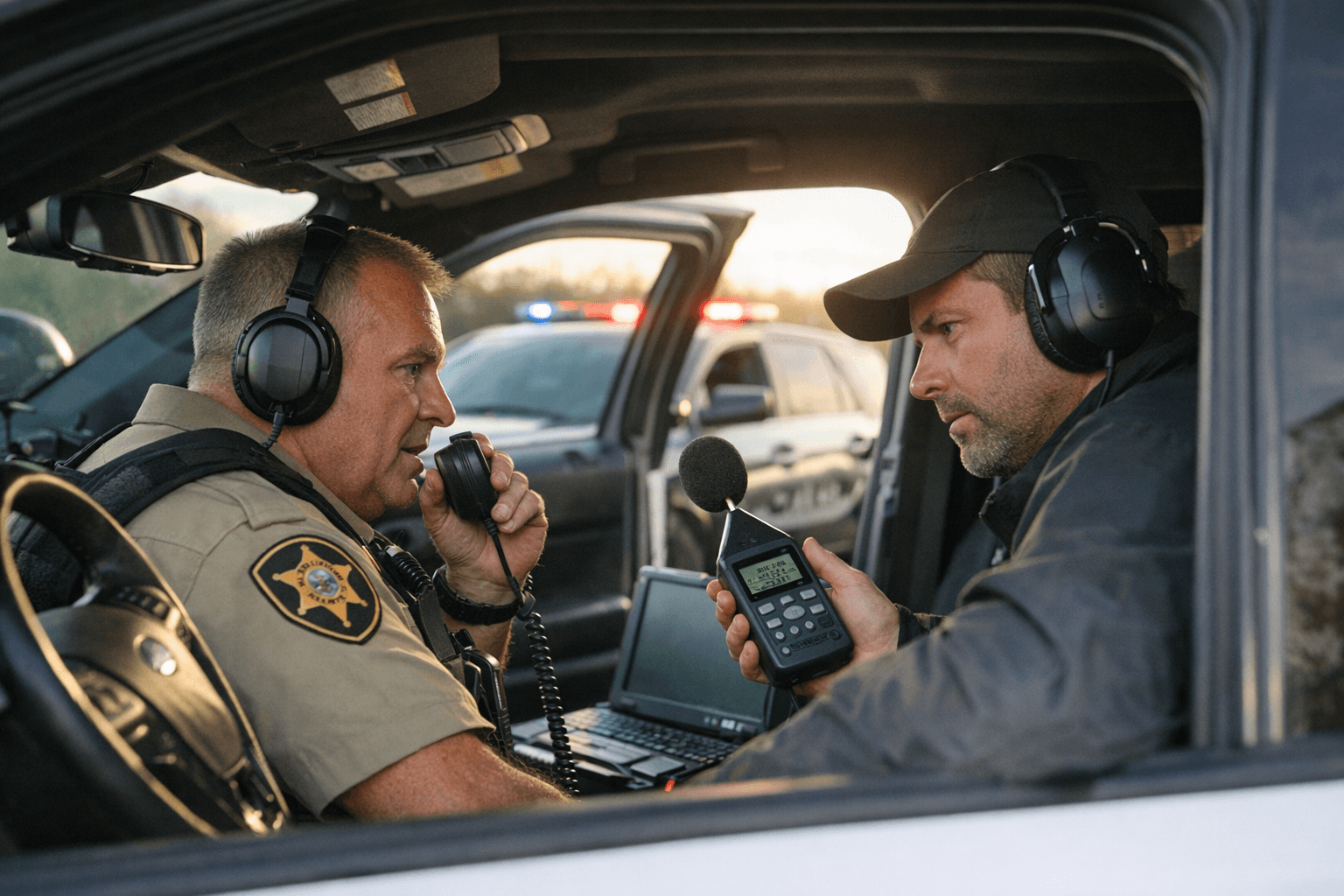 Lafayette County Law Enforcement Joins State Tests of Patrol Vehicle Soundproofing