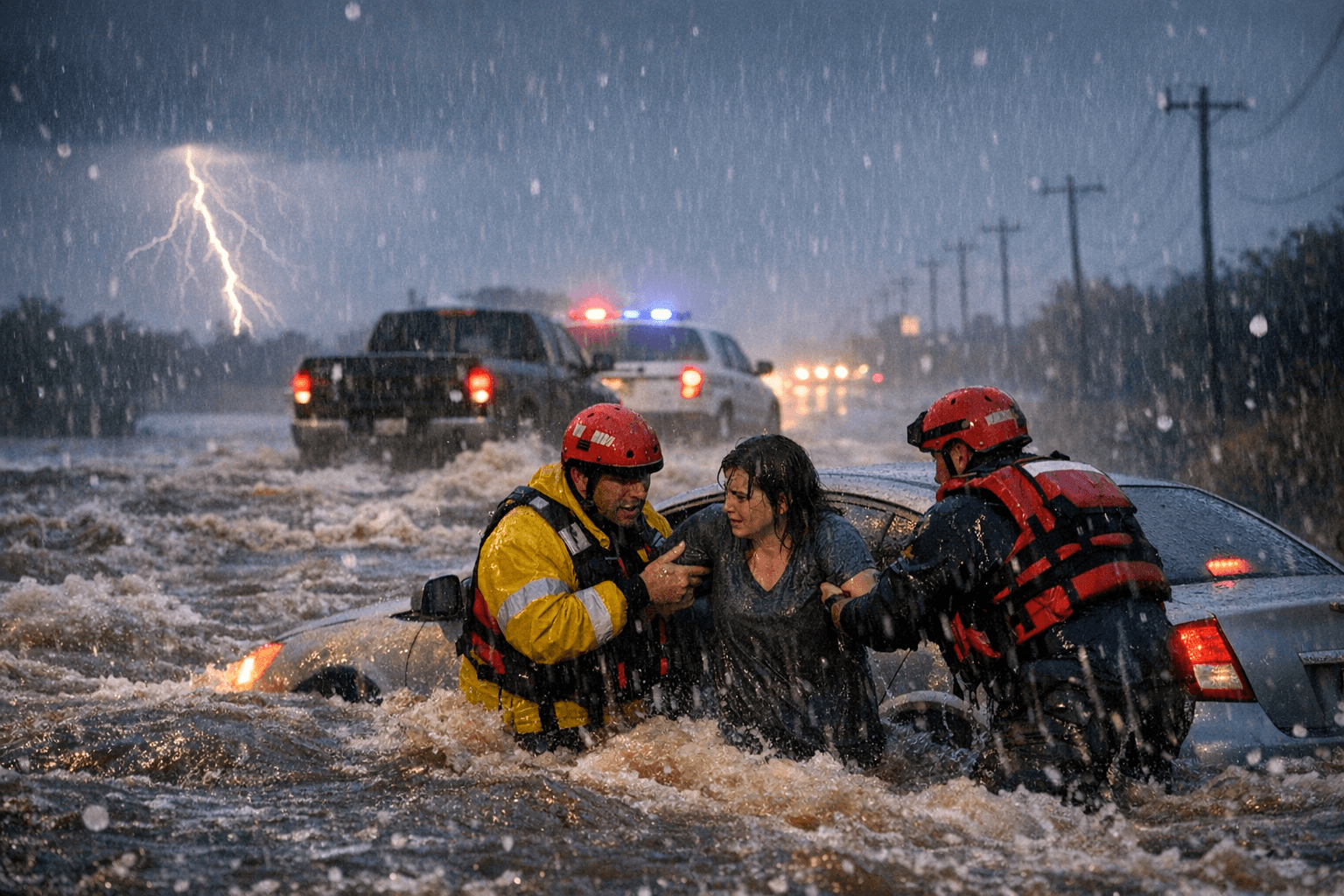 Flash Flood Warning until 8:30 PM for Rockwall County, Royse City, Heath