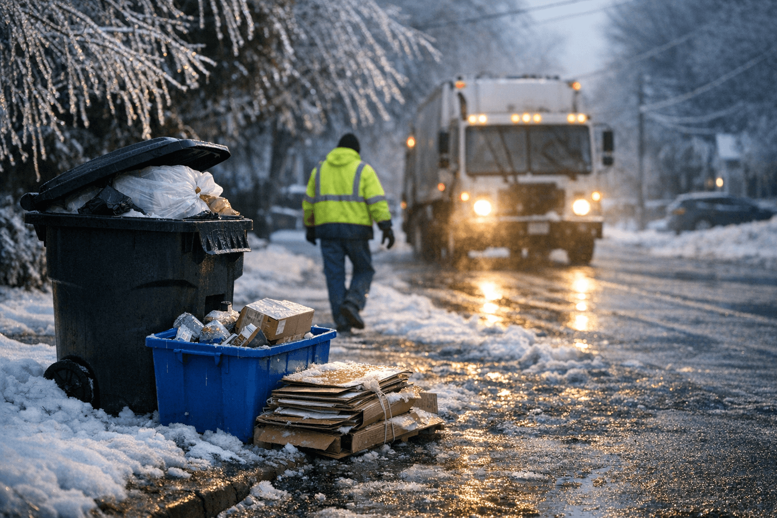 Bath City Council announces one-day delay for curbside trash, recycling