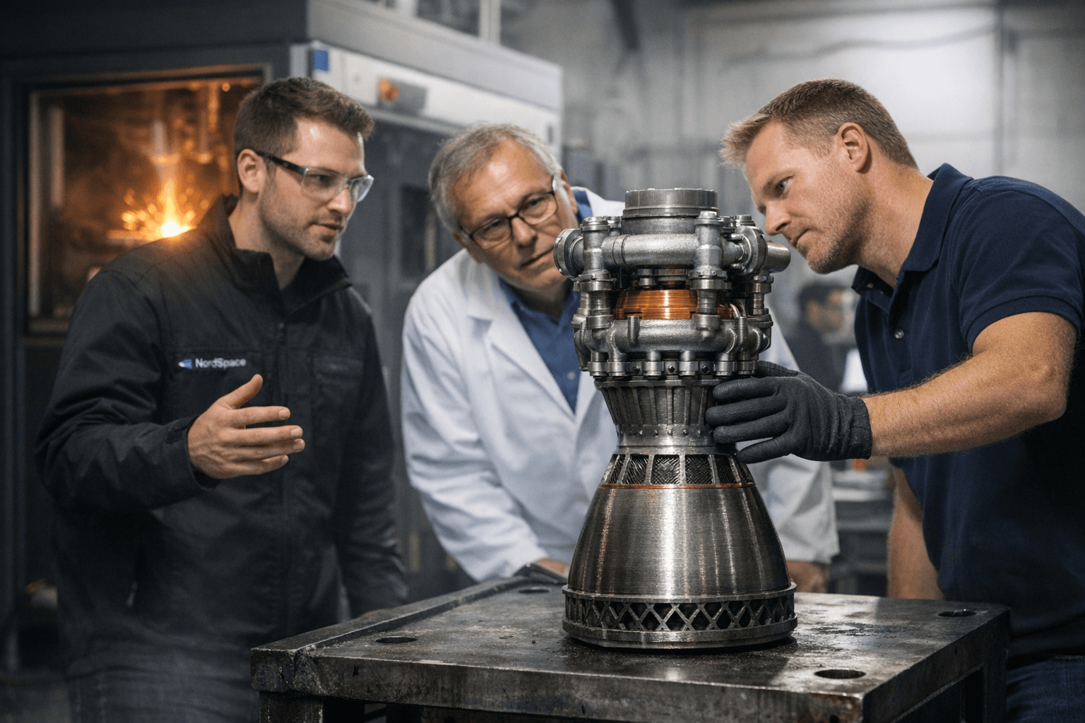NordSpace Teams with Fraunhofer ILT and SWMS for Multi‑Material 3D‑Printed Rocket Engines