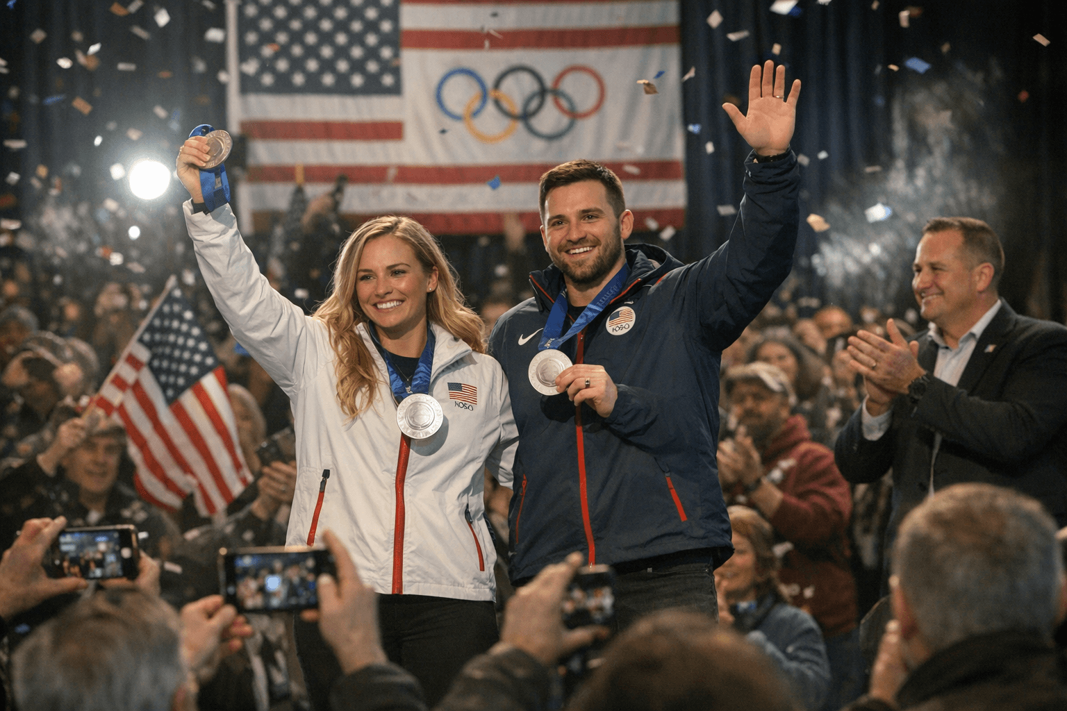 Duluth Celebrates Cory Thiesse and Korey Dropkin After Olympic Silver