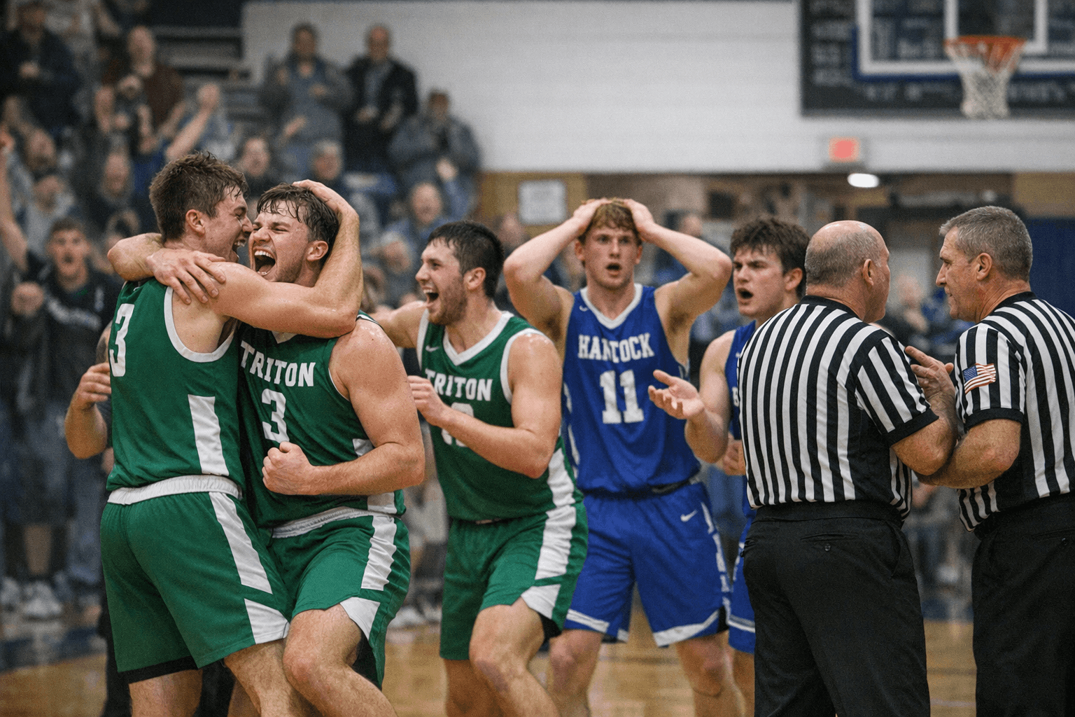 Triton Central edges Eastern Hancock in disputed Sectional 43 thriller