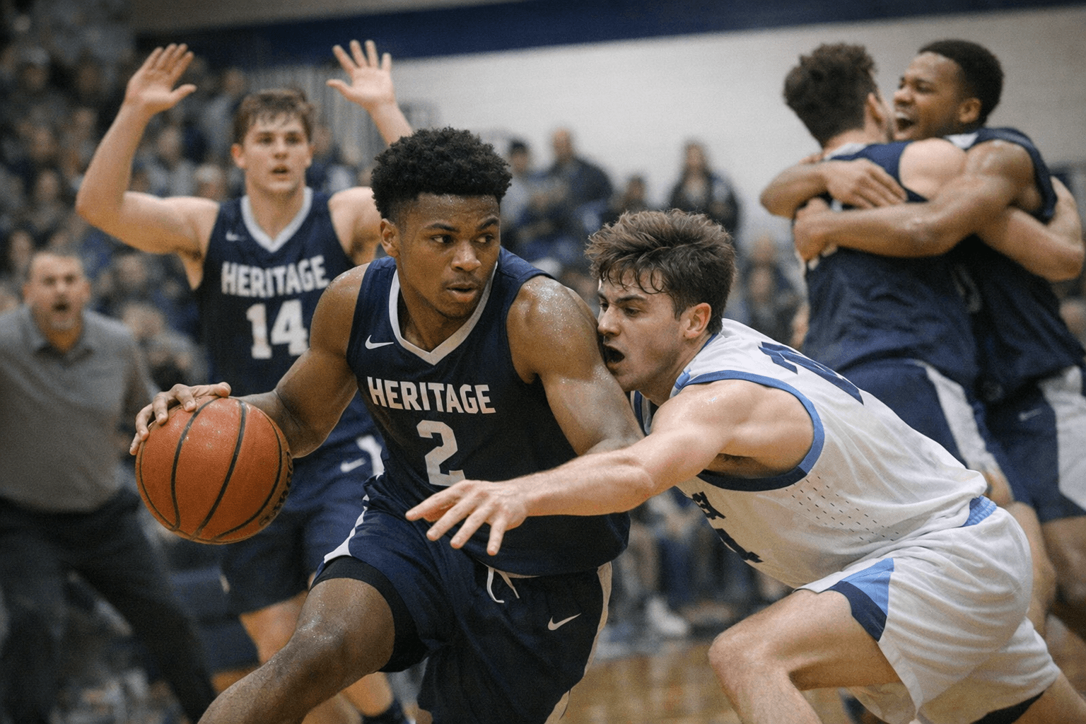 Heritage Christian Beats Christel House 64-55, Reaches Sectional Semifinals
