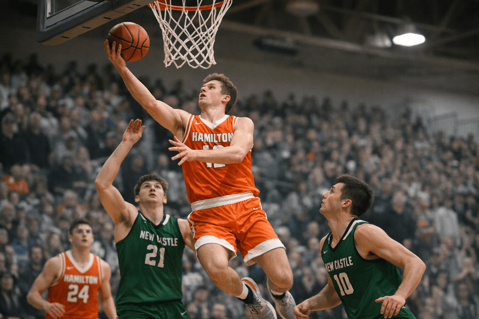 Hamilton Heights Beats New Castle 59-42, Advances to Sectional Semifinals