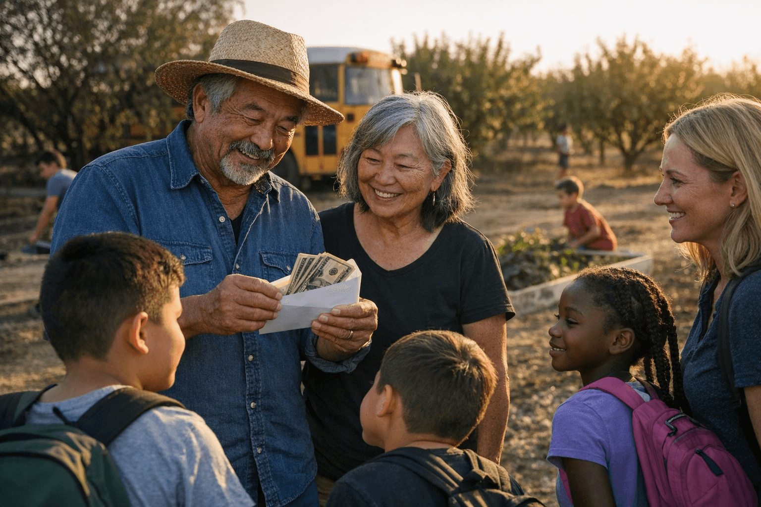 Masumoto Family Farm Awards $56,000 to 12 Schools, Some in Fresno County