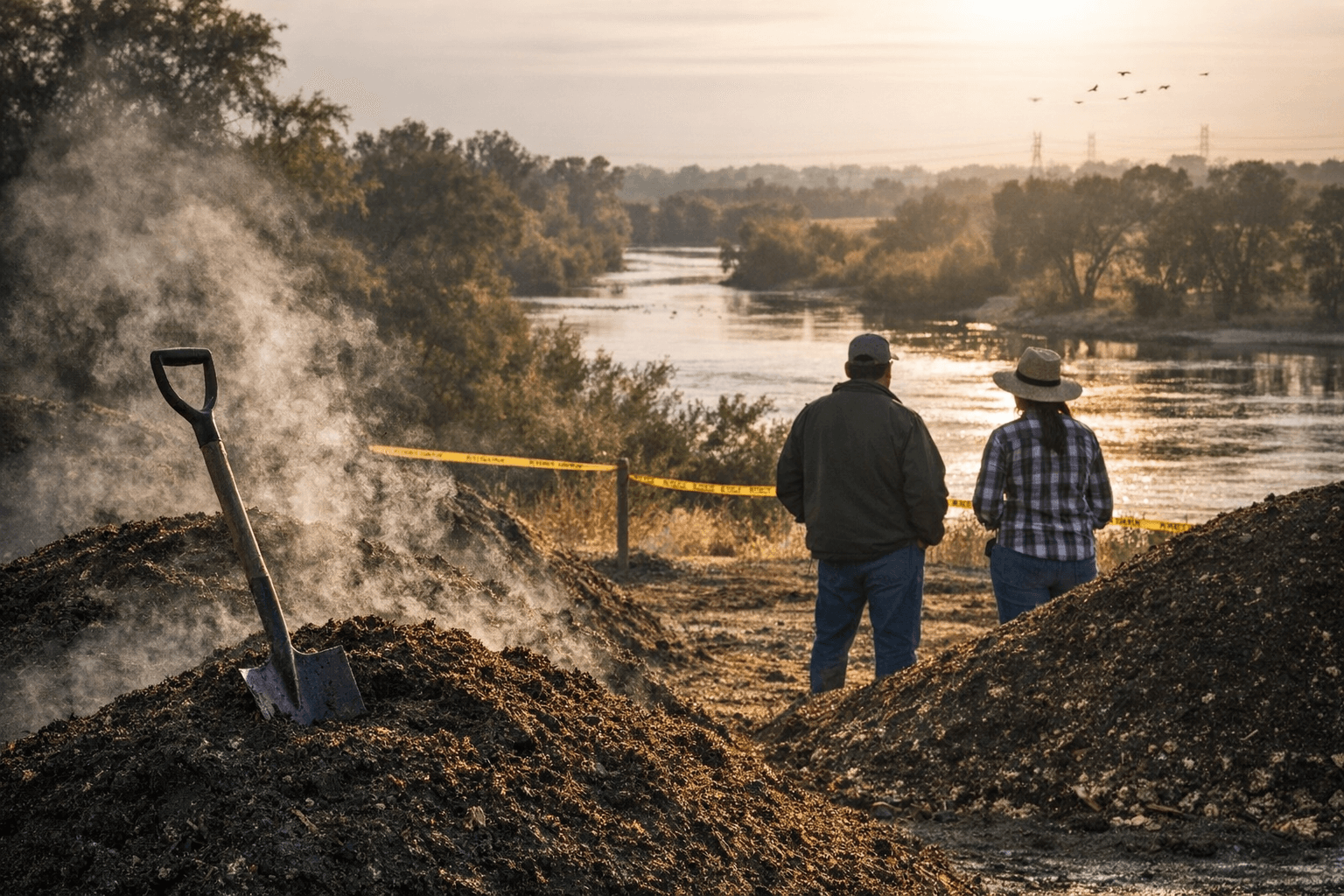 Human compost at Sumner Peck Ranch sparks fight between river agencies