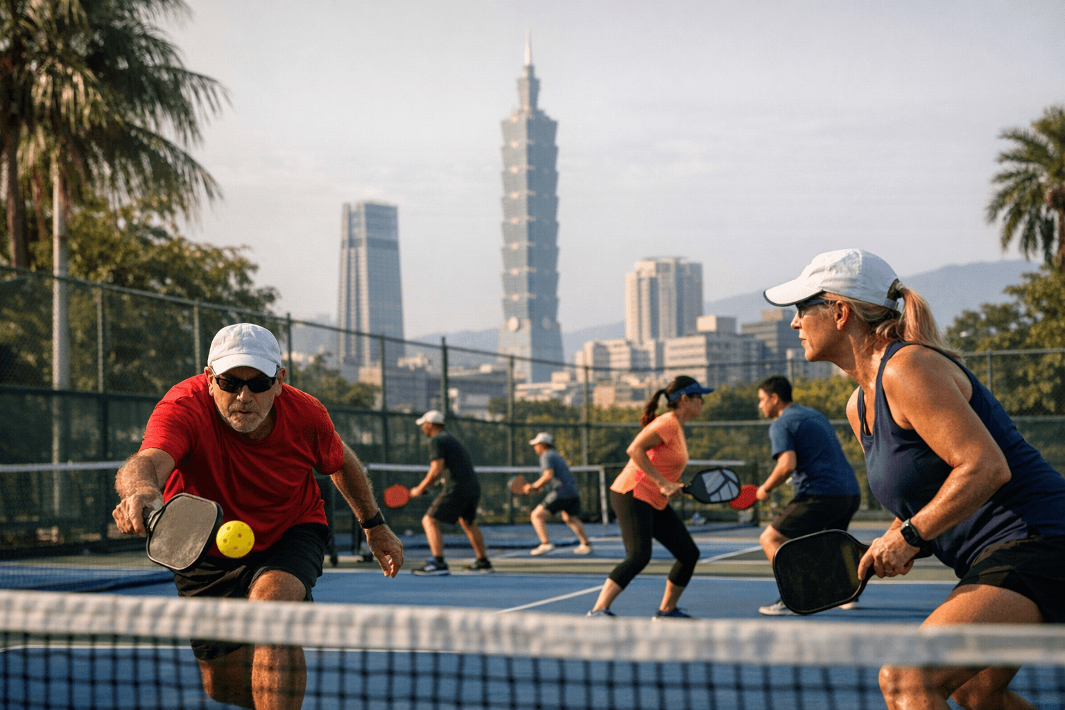 American Club Taipei Lists March 11 Pickleball Outing, Boosting Taiwan Growth