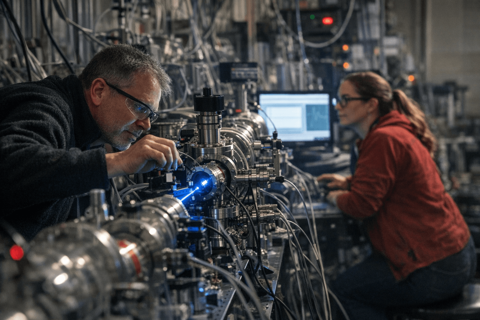 Argonne's ATLANTIS collinear-laser beamline with CARIBU probes ruthenium nuclei, refining models