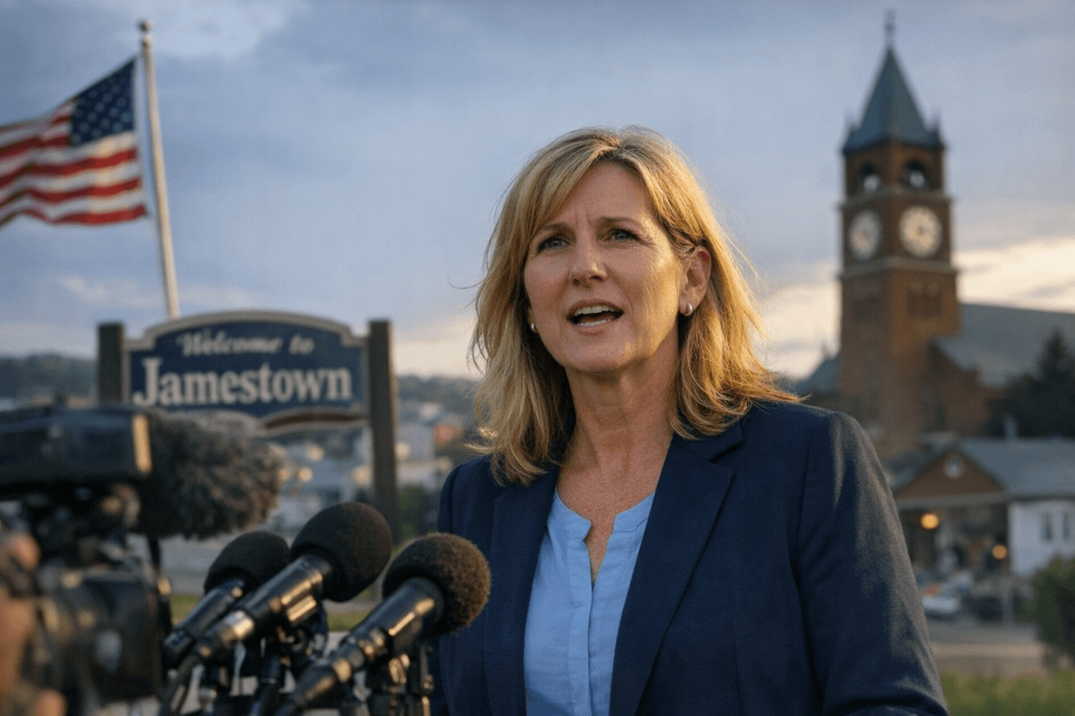 Katie Hemmer, former mayor 2010-2018, announces June 9, 2026 Jamestown bid