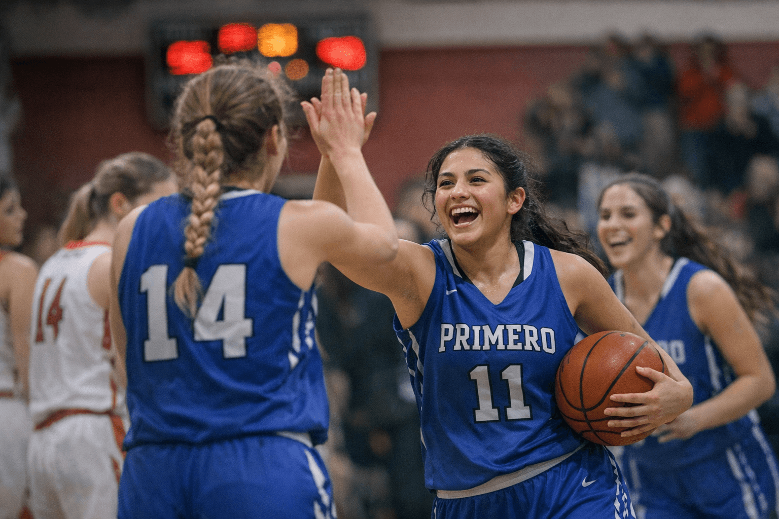 Primero Lady Bulldogs Top La Veta 50-35, Advance to Regional Tournament