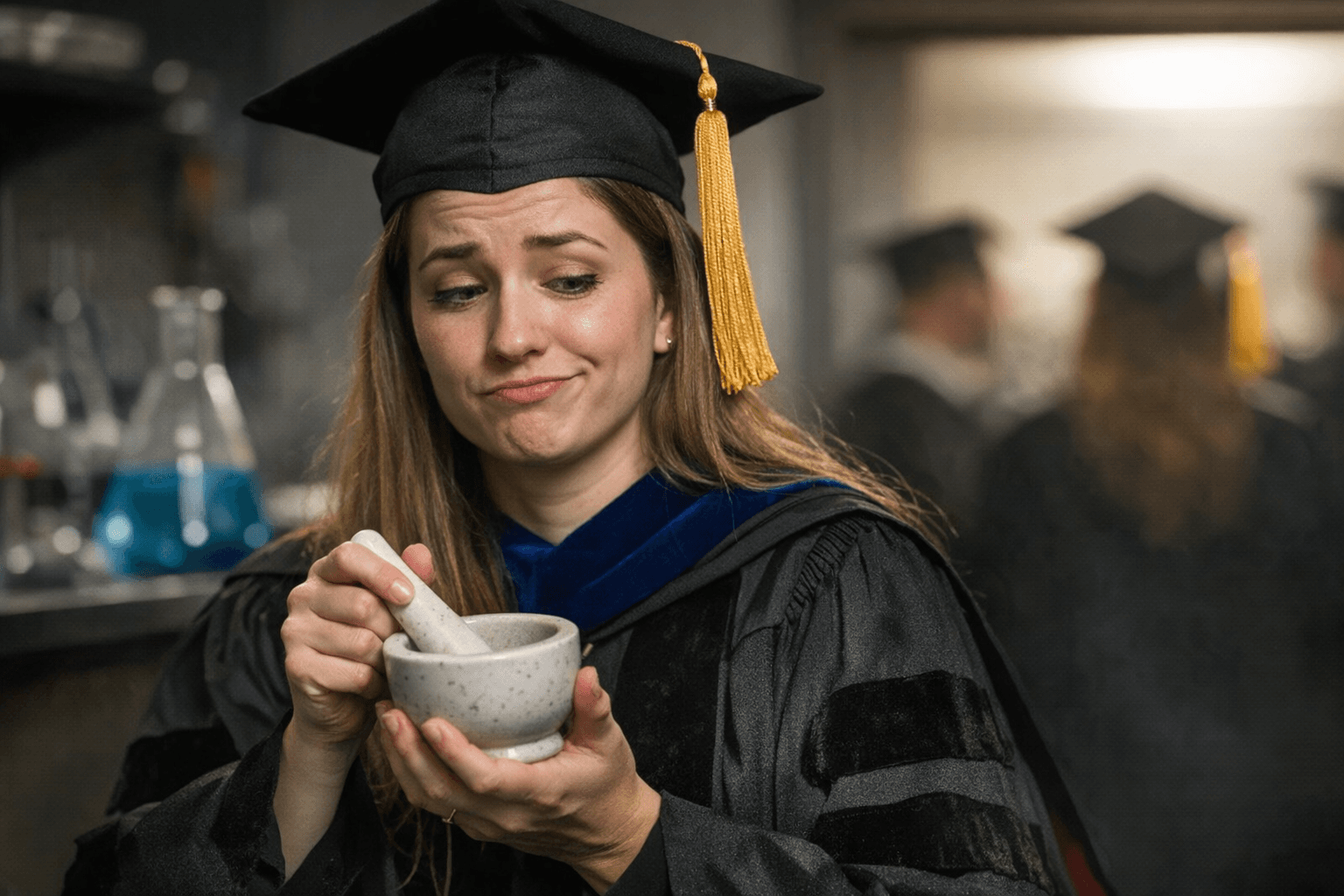Chemistry PhD's viral tweet mocks Hobby Lobby mortar-and-pestle graduation gift