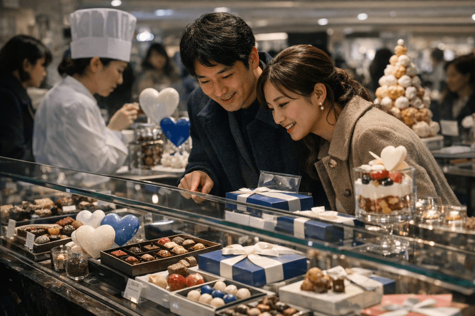 Matsuya Ginza Hosts GINZA Sweet of the Week Celebrating White Day Chocolates