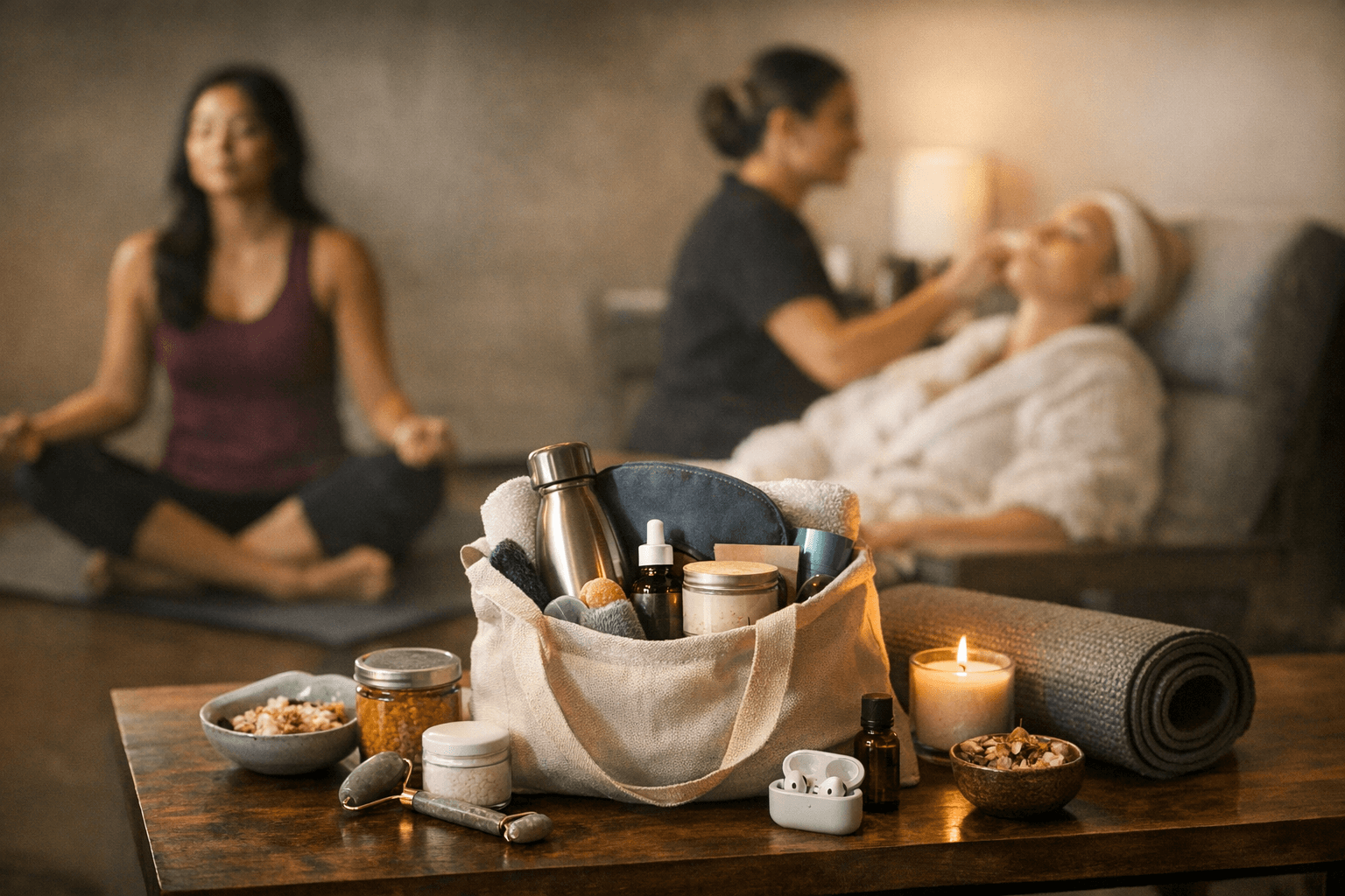 March wellness swag for Employee Appreciation Day and International Women’s Day