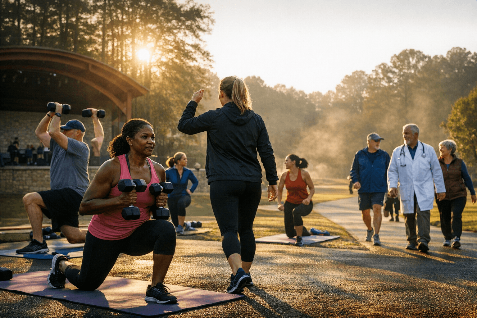 Johns Creek launches free outdoor fitness program March 8 at two parks