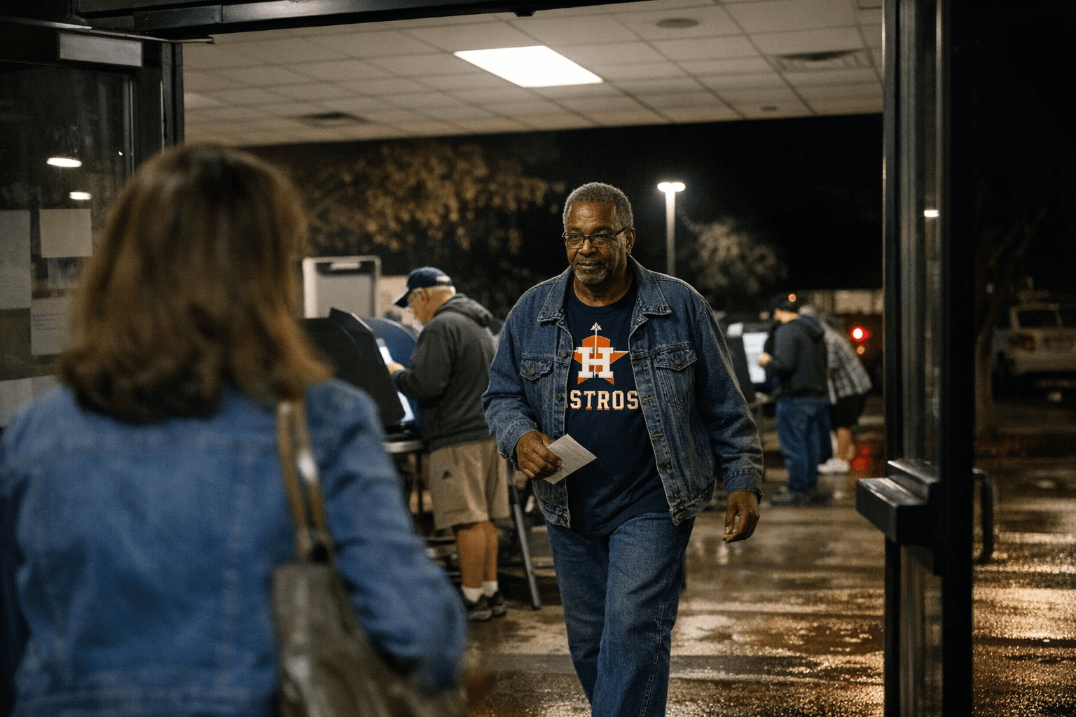 Over 20 Harris County vote centers still accepting voters after 7 p.m.