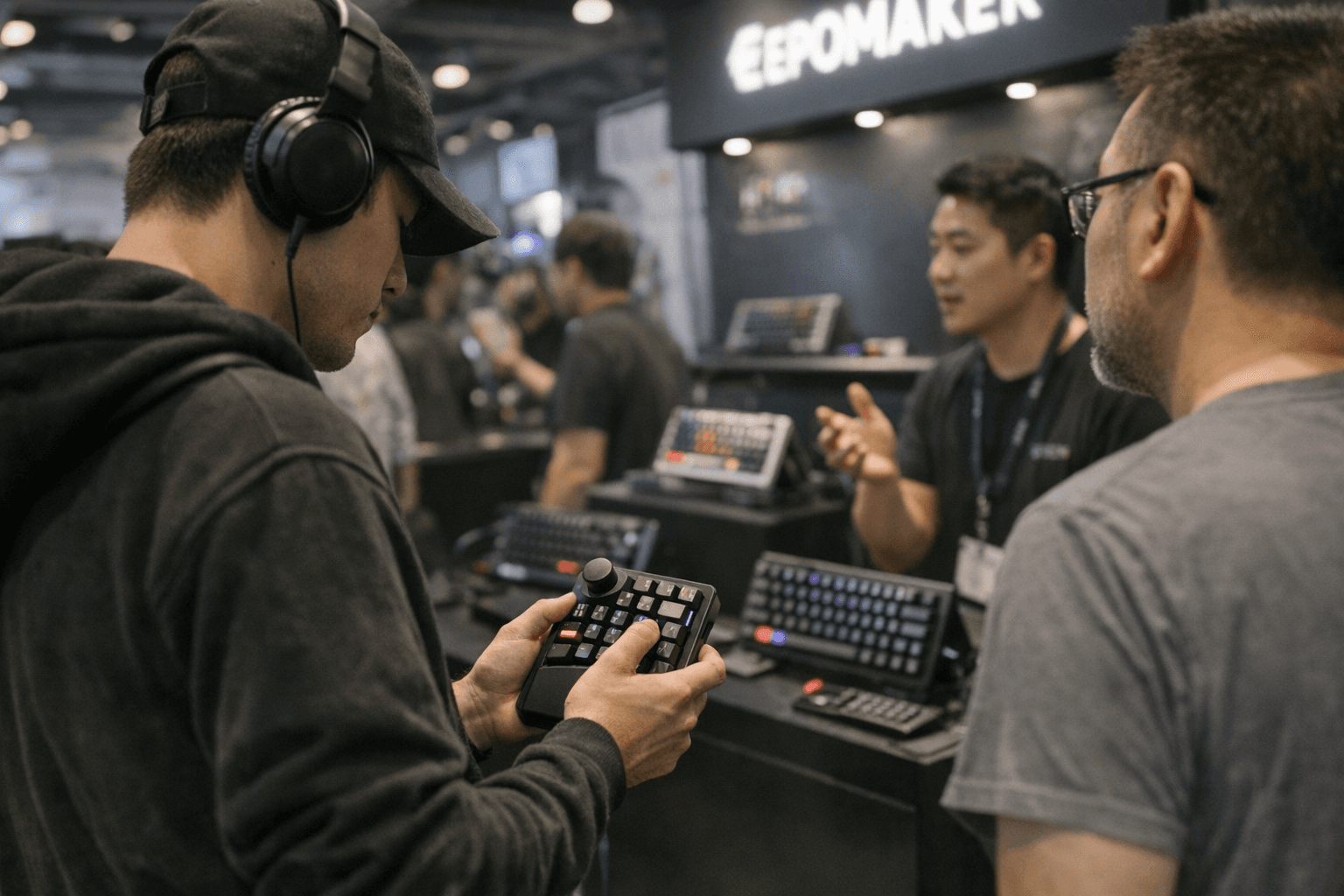 Epomaker Reveals SMKX 2026 Booth S03, Showcases HE30 One-Handed Hall-Effect Keyboard