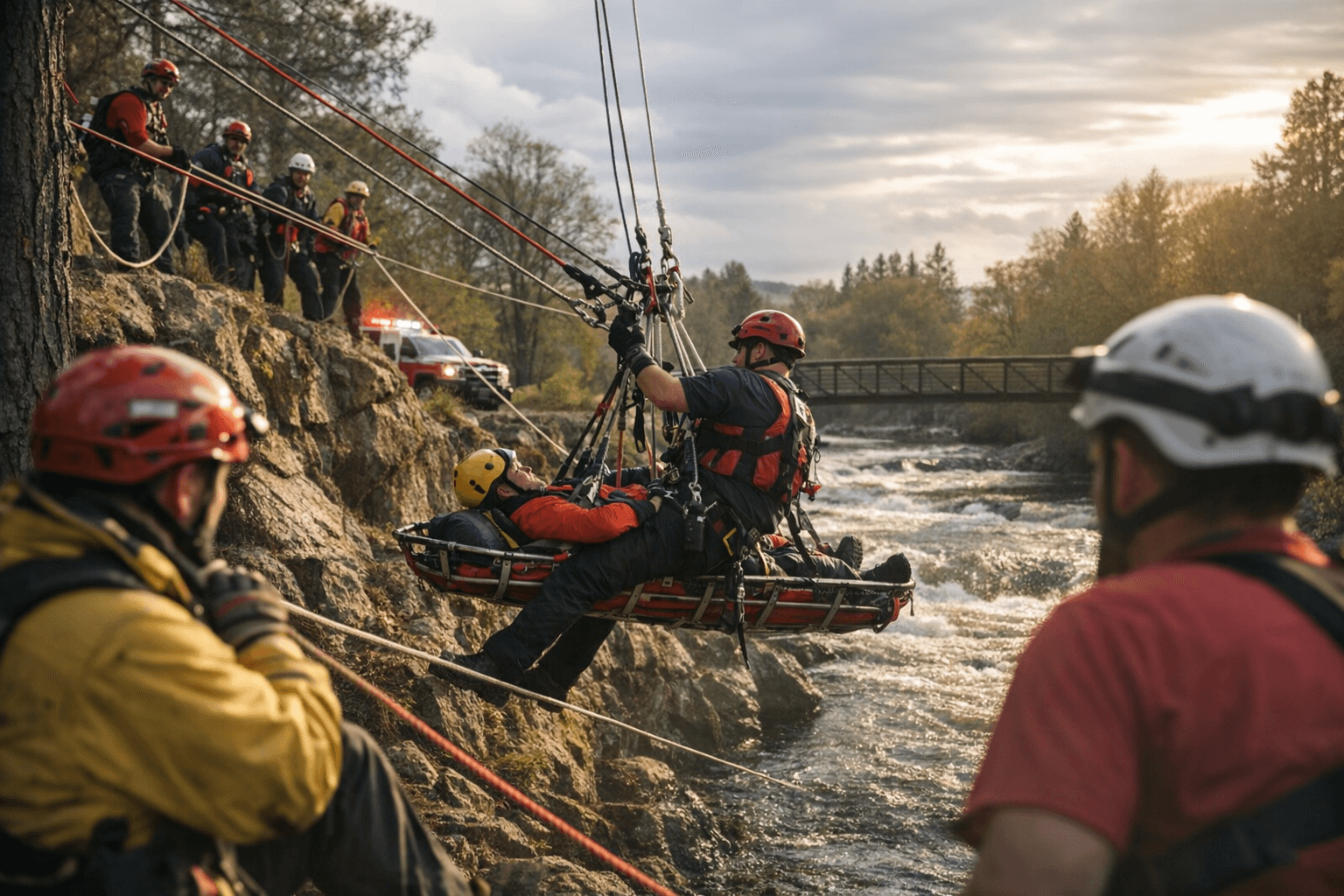 Union County Search and Rescue to Conduct Rope-Rescue Drill at Riverside Park