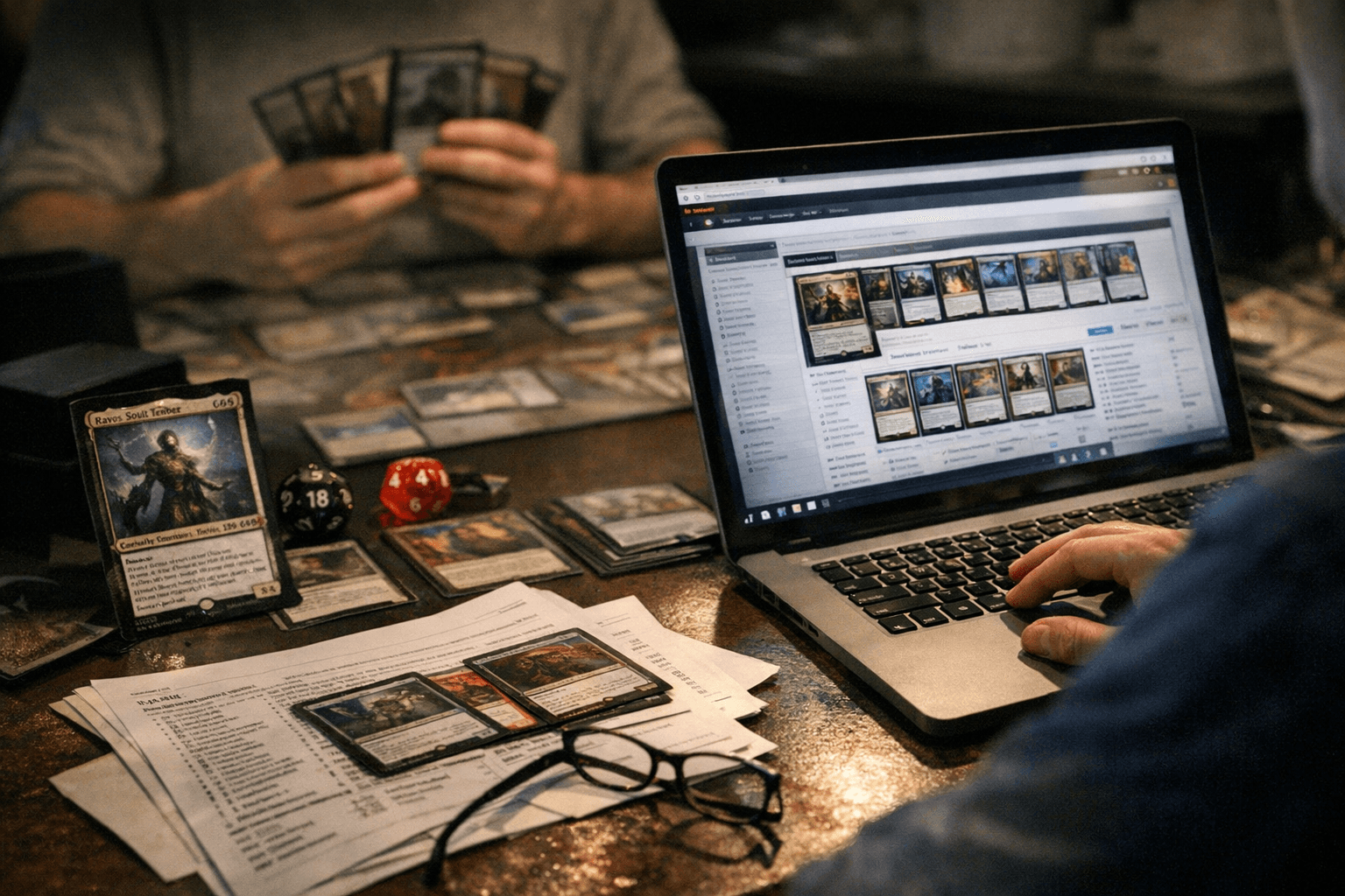Magic Online posts downloadable Duel Commander League decklists from March 5, 2026