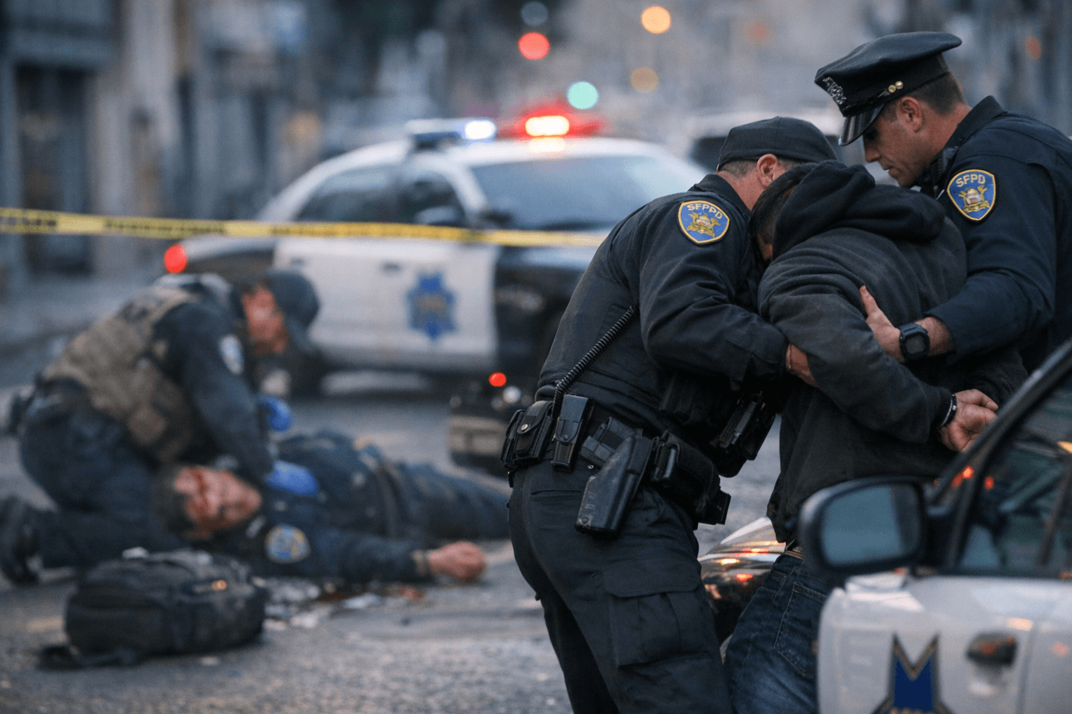 Two Arrested After Attack on Mayor Lurie’s Security Detail in Tenderloin