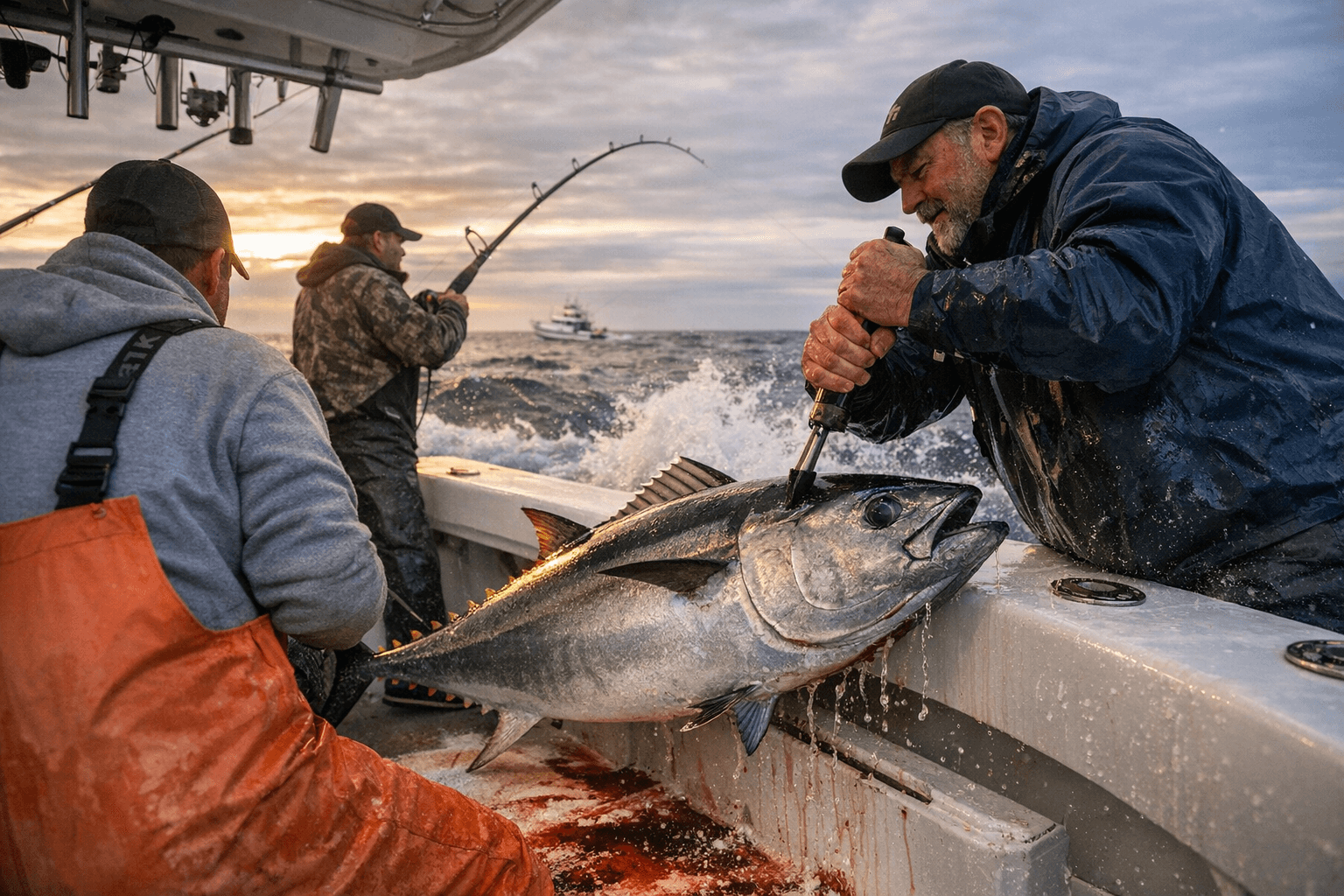 Hatteras Offshore Bluefin Bites: Boats Land 50-52 Inch Fish and Releases