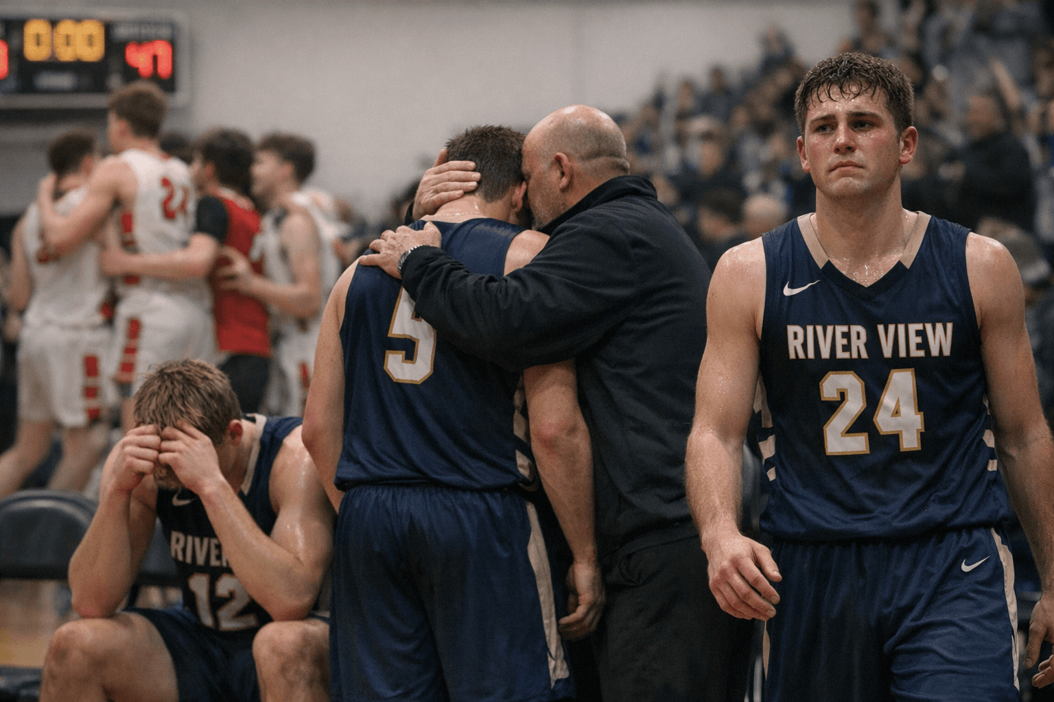 River View Boys Season Ends with 70-44 Loss to Liberty
