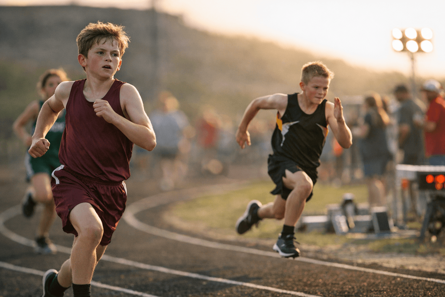 Evant junior-high athletes set multiple personal records at Lometa March 3