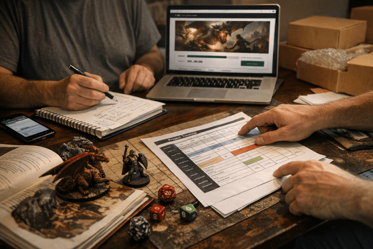 12 Practical Pre-Launch Checks for Dungeons & Dragons Kickstarter Projects