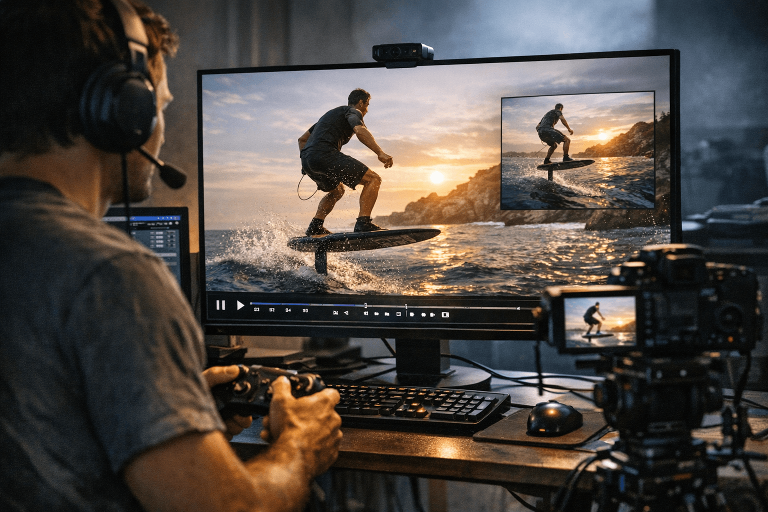 Hydrofoil Surfing v1.9.9.93 Patch Improves Camera, Pumping, Replay Systems