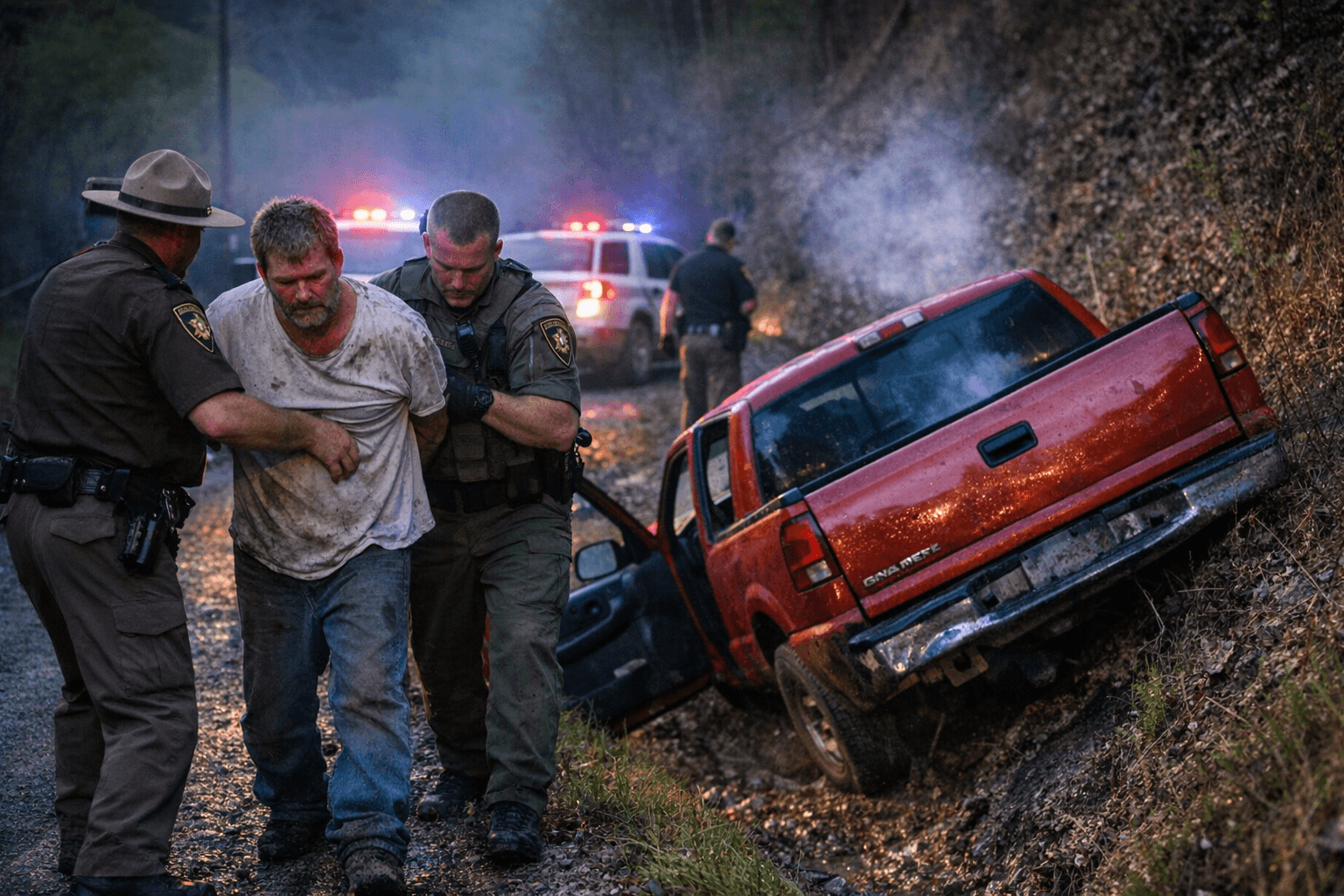 Ance Collins Arrested After 16-Mile Perry County Chase Ends in Ditch