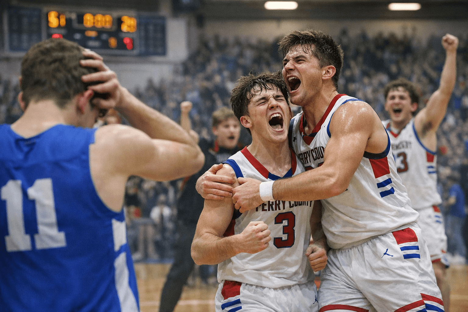 Perry County Central defeats Breathitt County 64-55, meets Powell Saturday