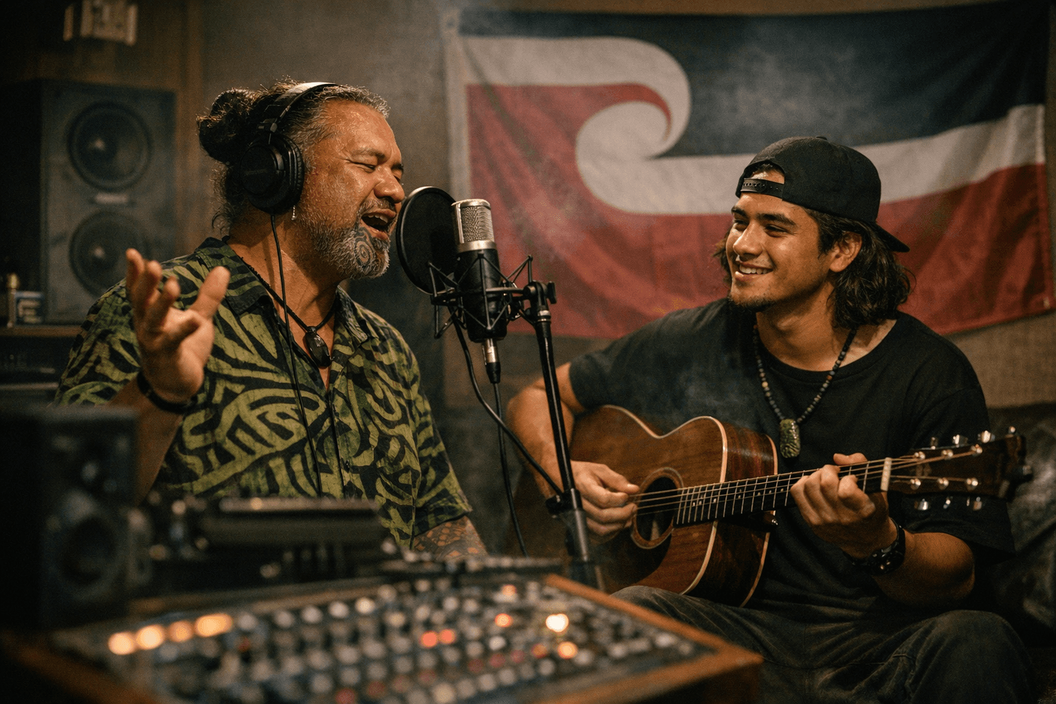 Son & Water Release Te Reo Māori Reggae Single Nau Mai