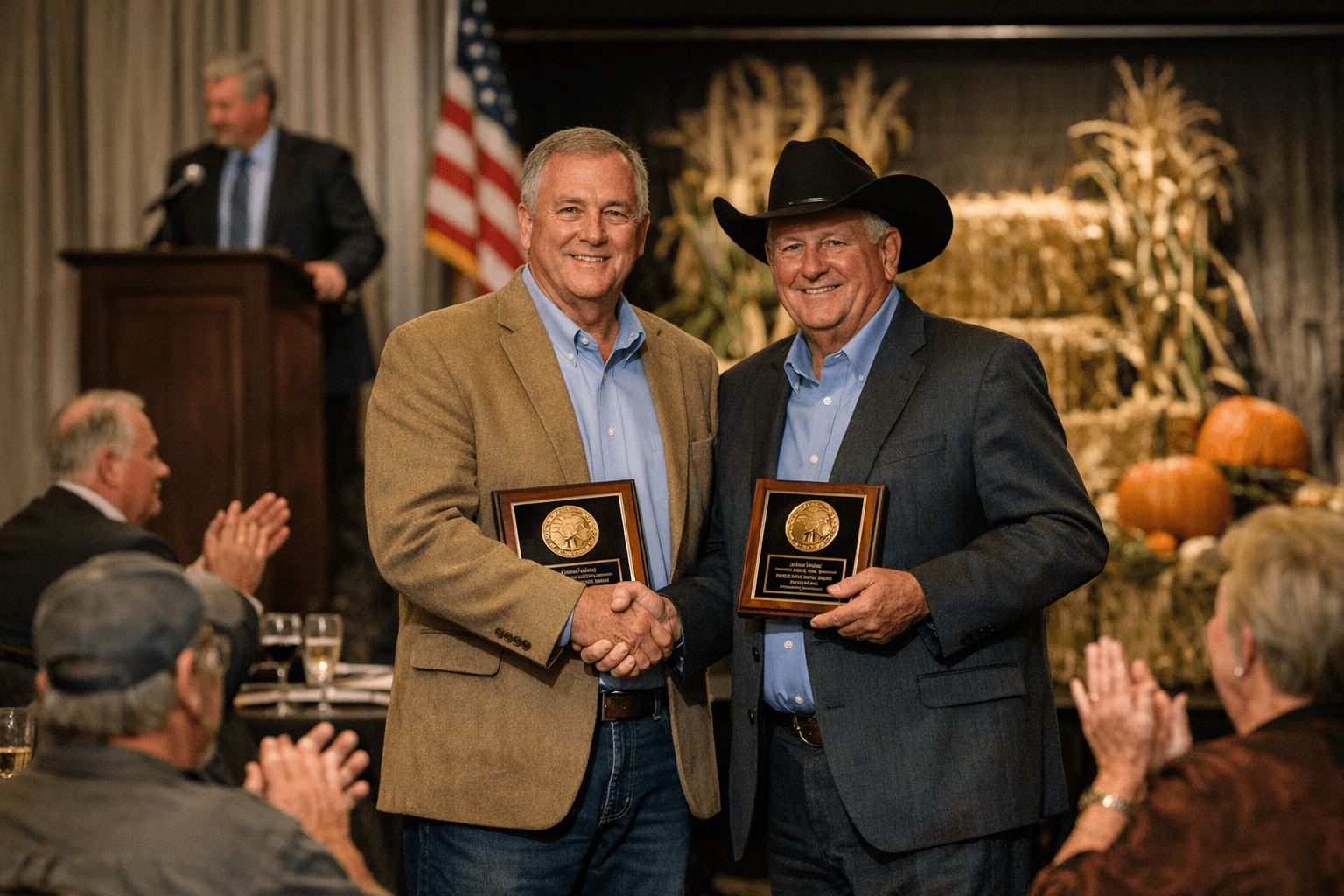 Burrus, Lonergan Inducted into Morgan County Agri-Industry Hall of Fame in Jacksonville