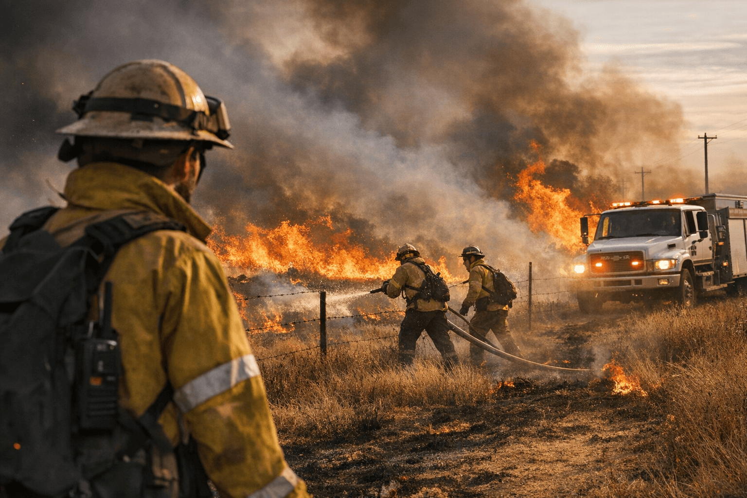 Month-long dry pattern raises wildfire risk in Texas County; officials urge preparedness