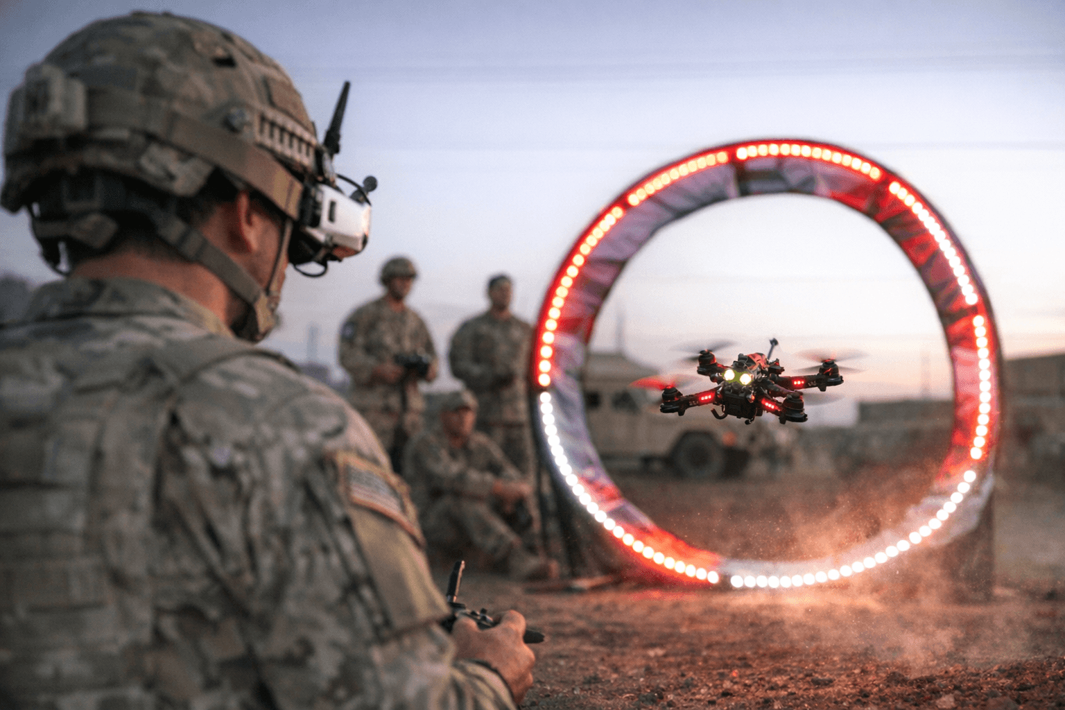 Ready First Tops Drone Racing at 1st Armored Division Torch Week