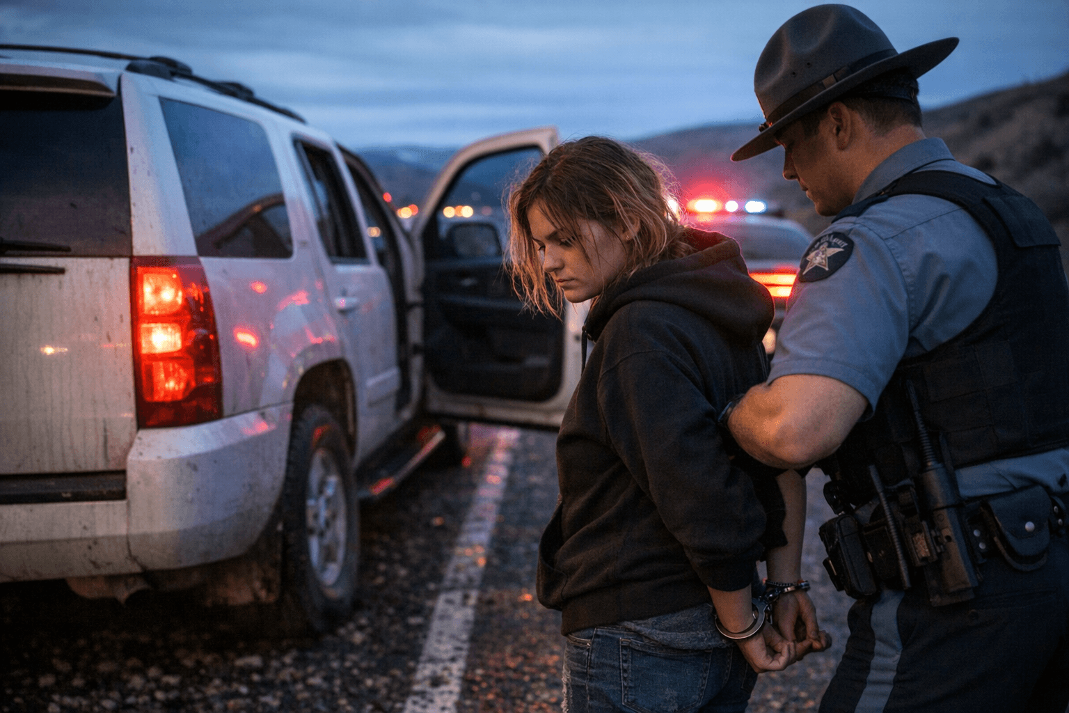 Forest Grove Woman Arrested on I-84 Driving Stolen Chevrolet Tahoe