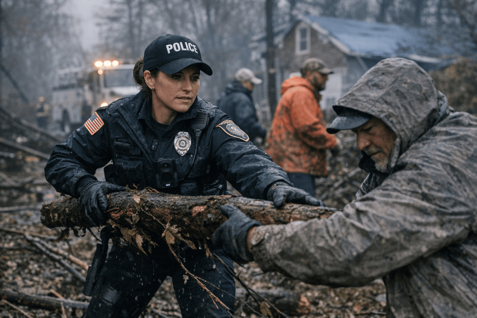 Officer Amanda Roy Receives Strive to Buzz Award for Storm Recovery