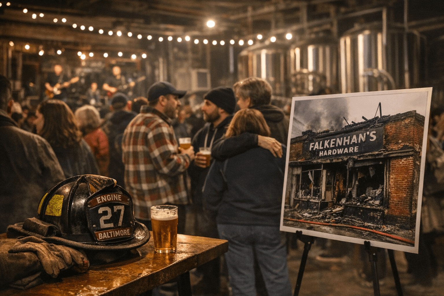 Hampden Hosts March 9 Fundraiser at Union Craft for Falkenhan's Employees