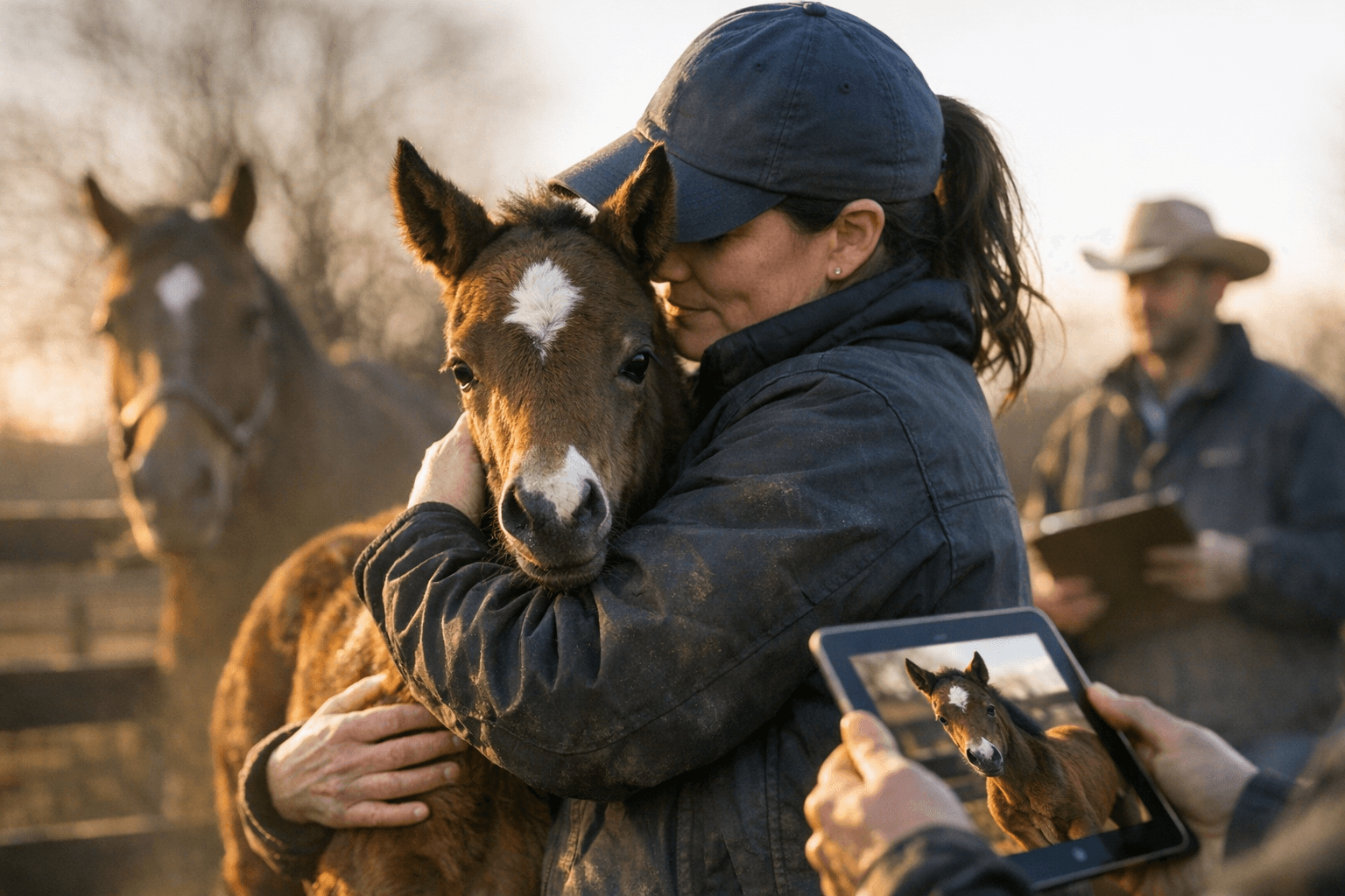 Viral baby Thoroughbred photos with Jockey Club watermark accelerate traceability initiative