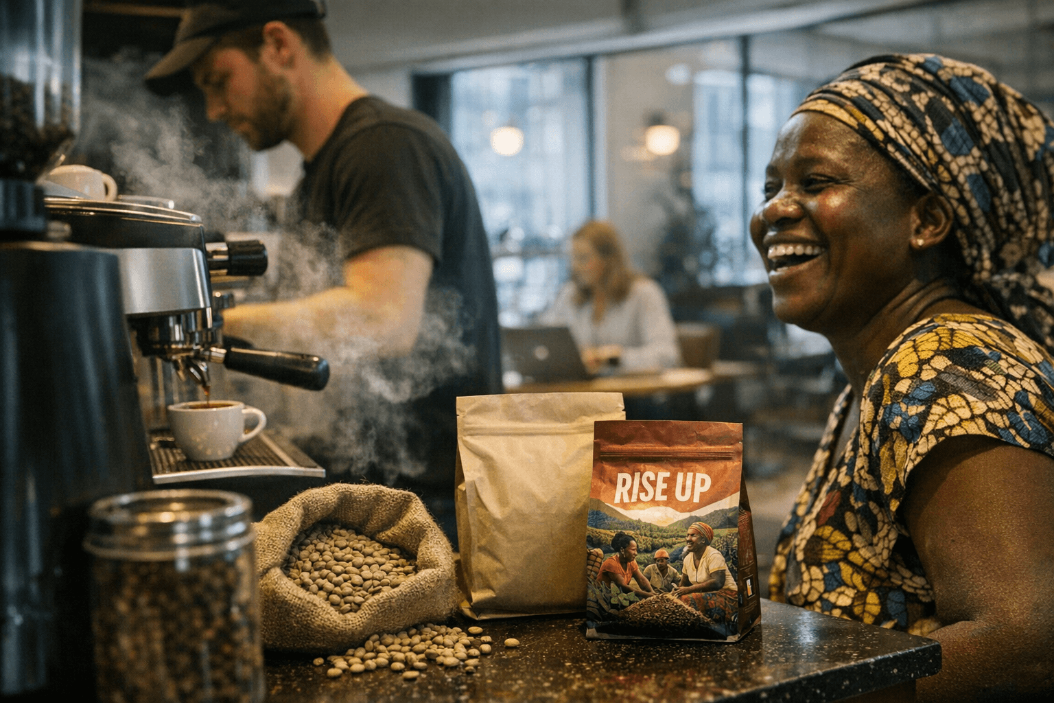 Volcano Coffee expands Rise Up blend across WeWork UK, supports women's cooperative