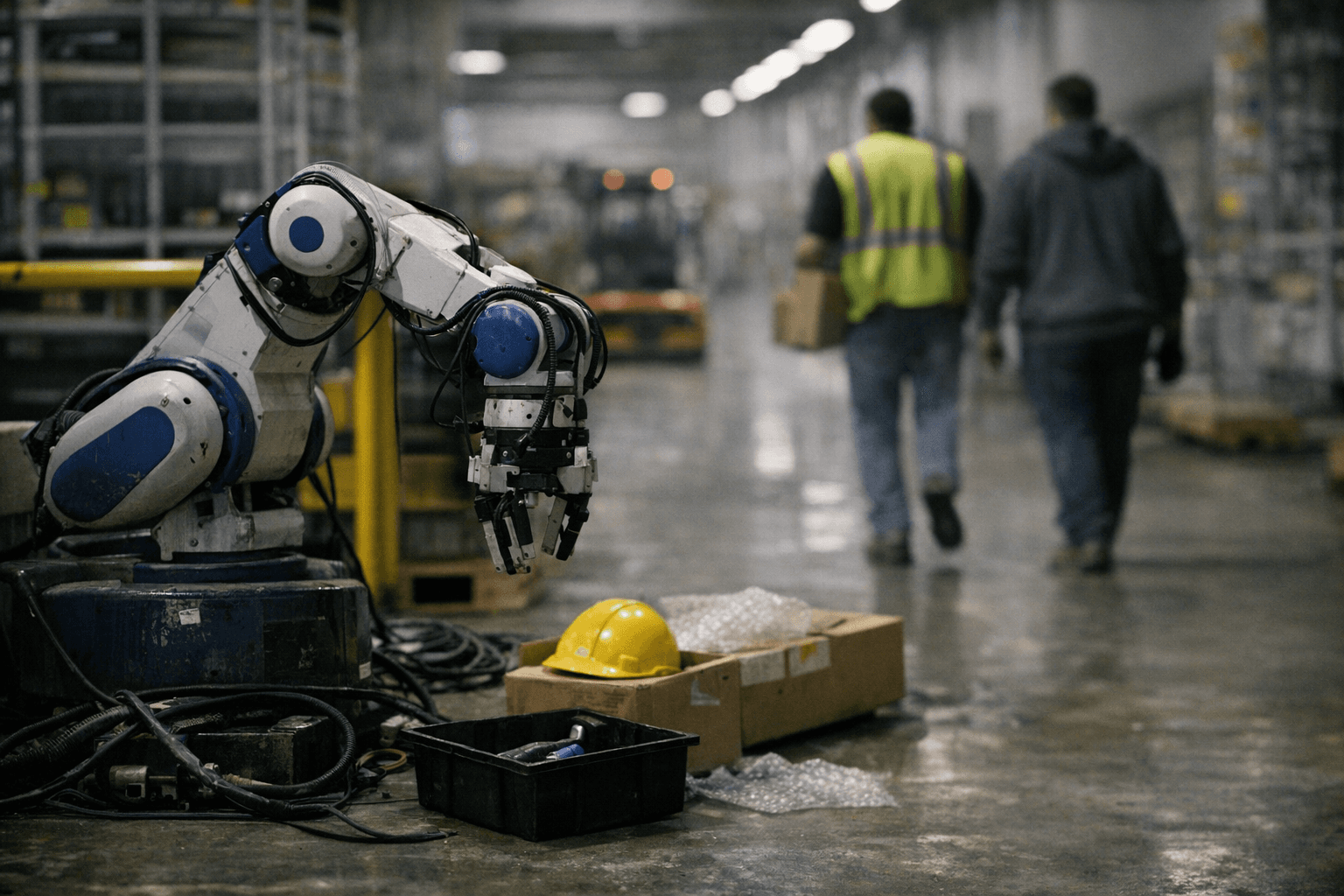 Amazon cuts about 100 robotics roles as it pivots to AI efficiencies