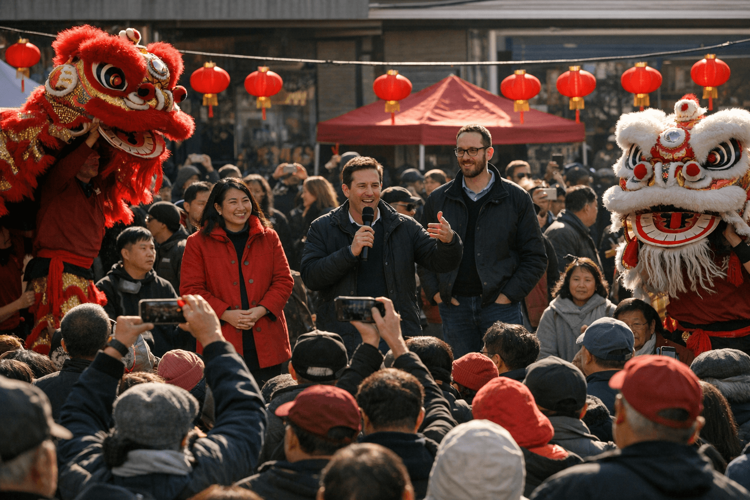 Hundreds Attend Ingleside Lunar New Year at Unity Plaza; Mayor, Candidates Present