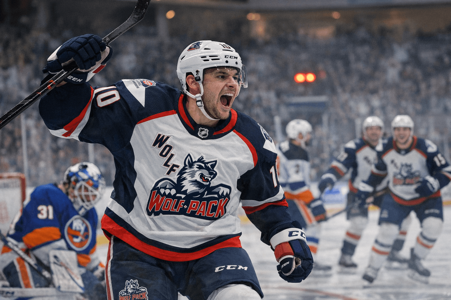 Trey Fix-Wolansky's Four-Point Night Propels Wolf Pack to 6-0 Win