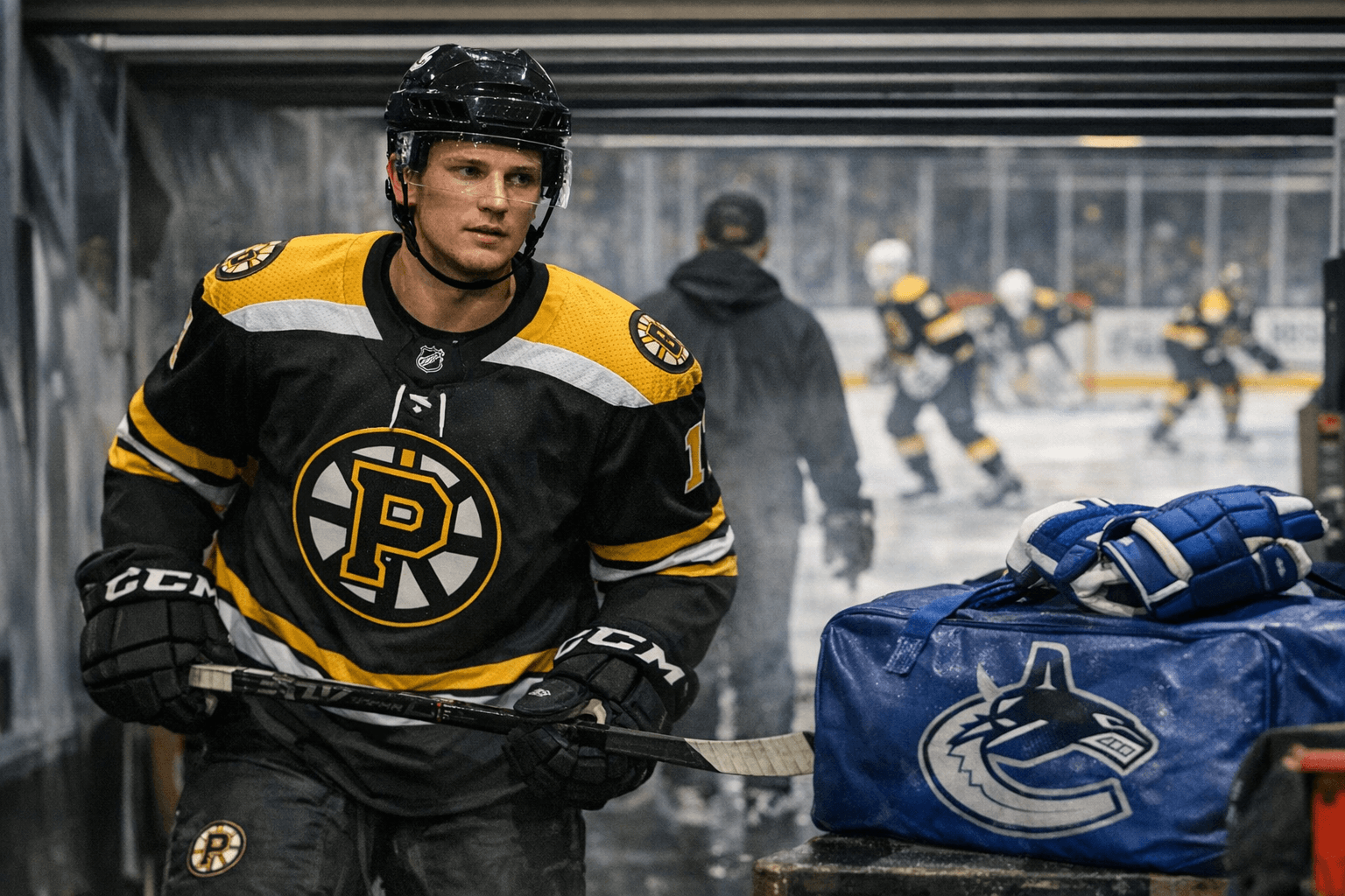 Bruins Acquire Lukas Reichel from Canucks, Bolster Providence AHL Depth