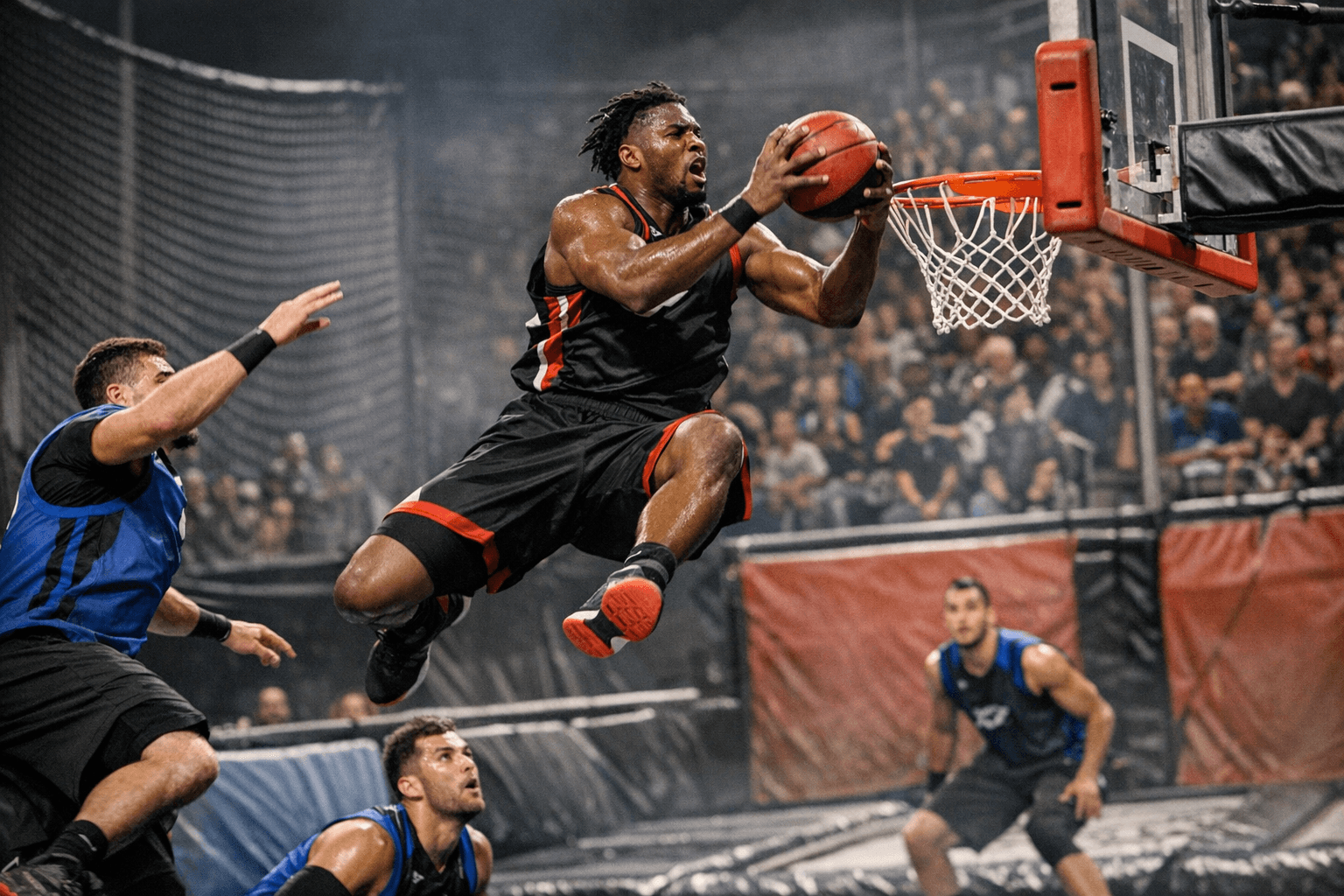 Bryce Moragne Emerges as Prototype Two-Way Power Forward in SlamBall