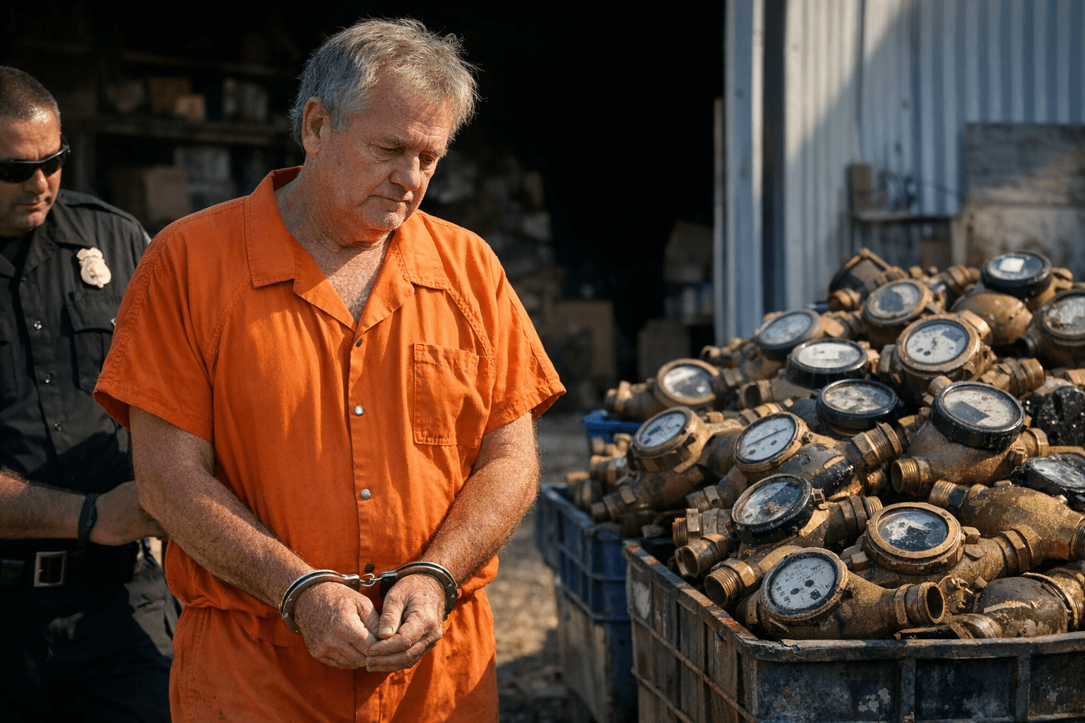 James Ralph Marsolek Sentenced After Admitting to Stealing, Selling Water Meters