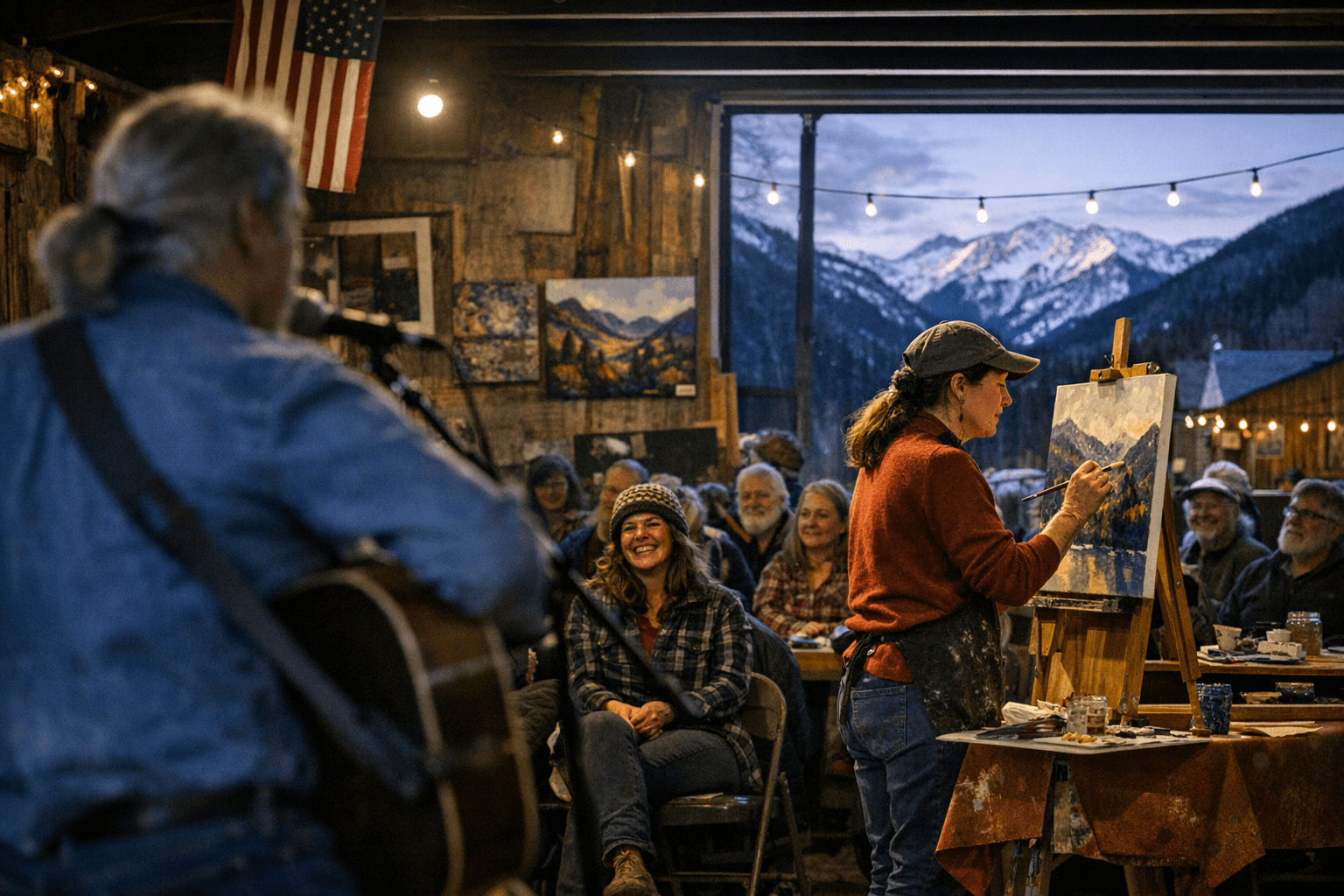 Artists of Rico, Dolores County, sustain local culture, host year-round events