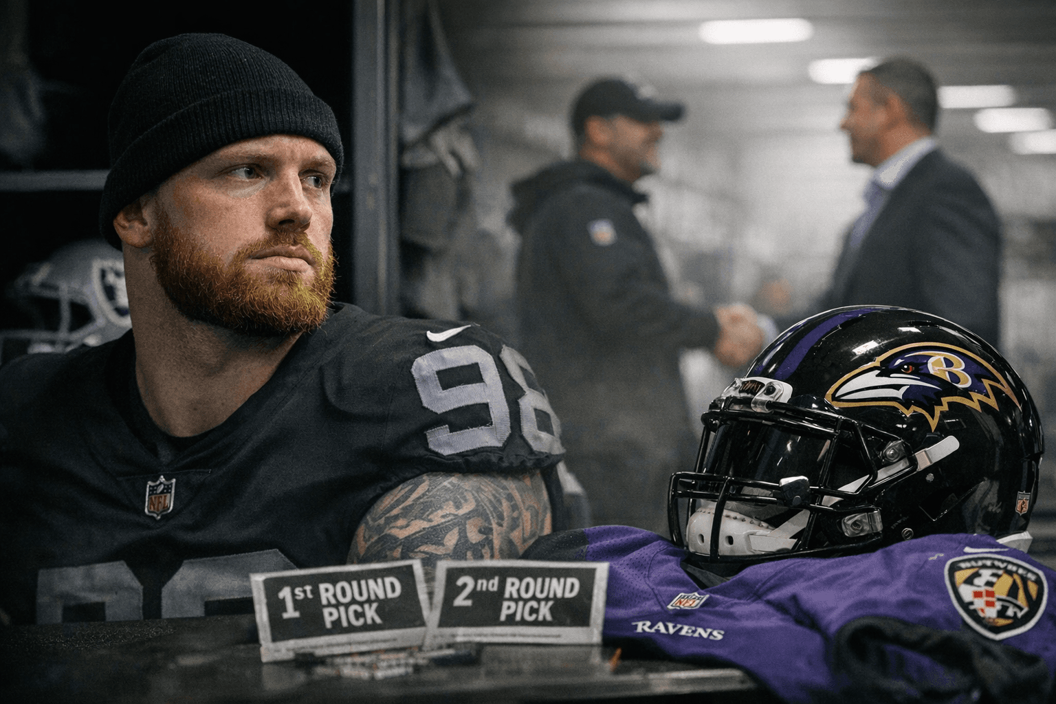 Raiders reported to trade Maxx Crosby to Ravens in two‑pick deal