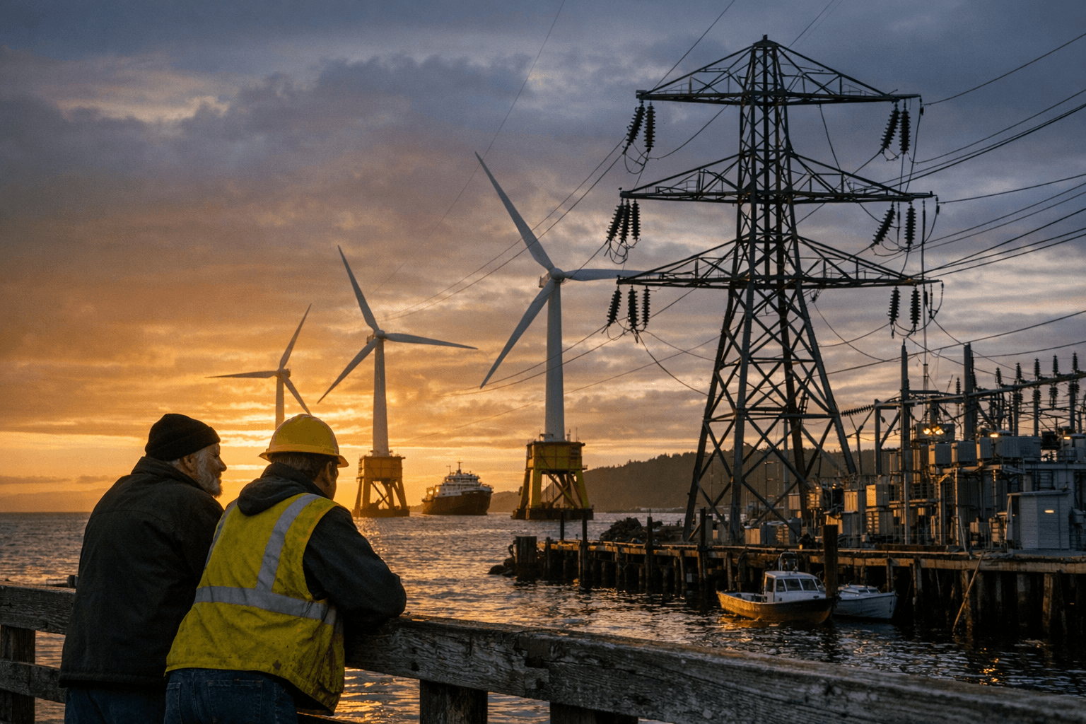 CAISO Transmission Plans Fuel Debate Over Humboldt Offshore Wind